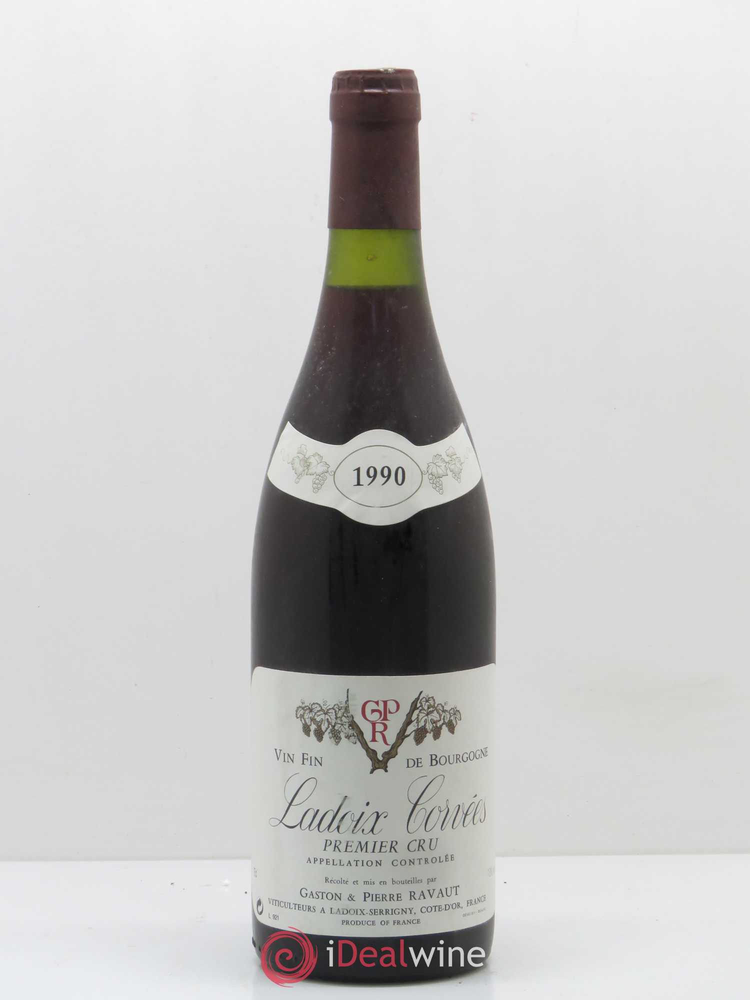Ladoix 1er Cru Ravaut 1990 - Lot de 1 bouteille - 0
