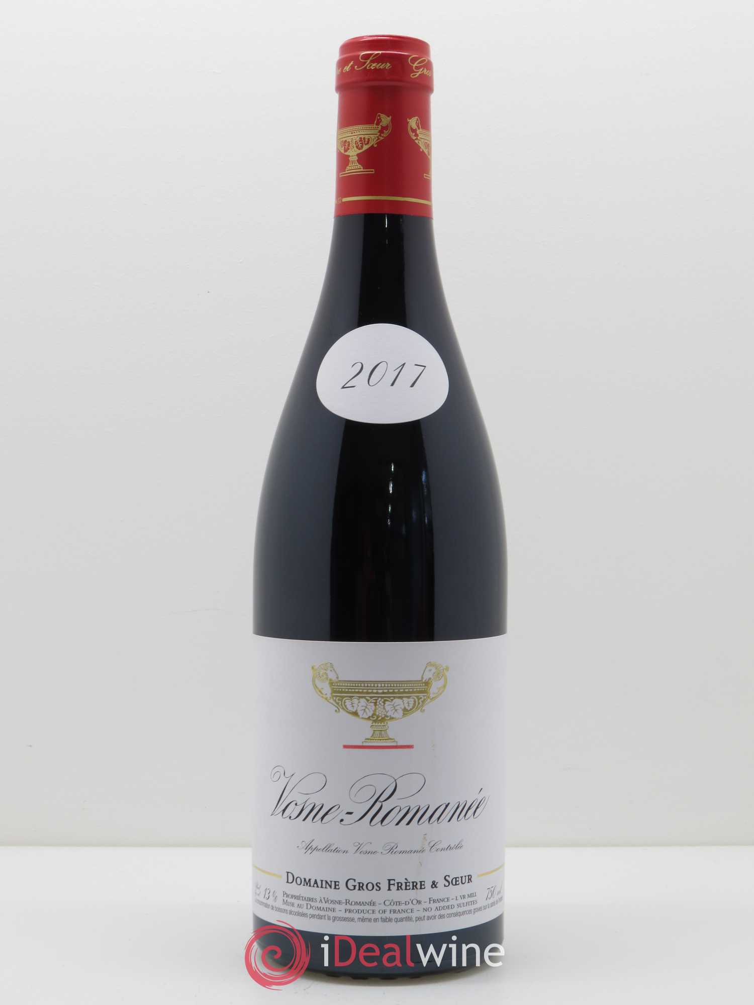 Vosne-Romanée Gros Frère & Soeur 2017 - Lot de 1 bouteille - 0