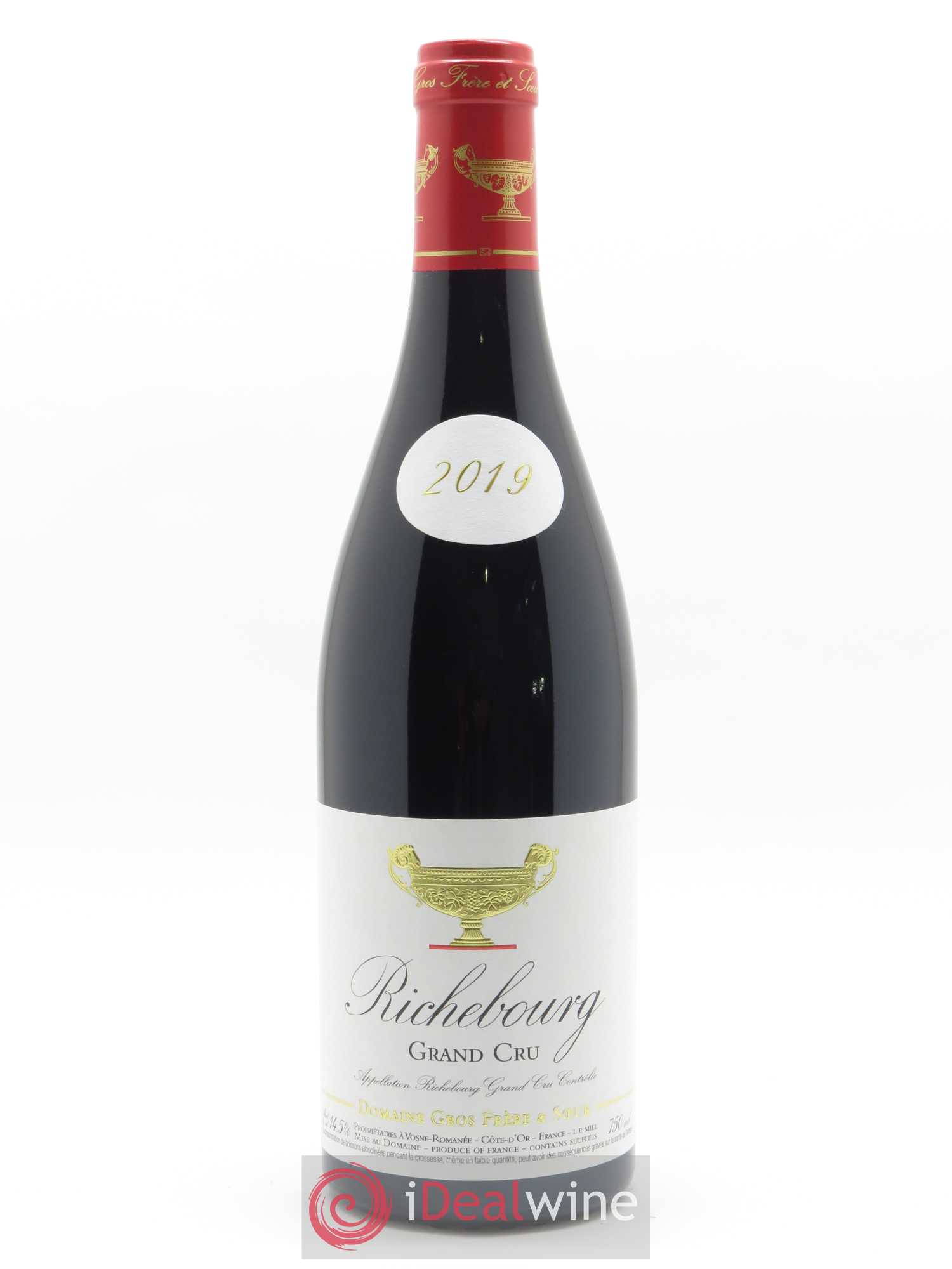 Richebourg Grand Cru Gros Frère & Soeur 2019 - Lot de 1 bouteille - 0