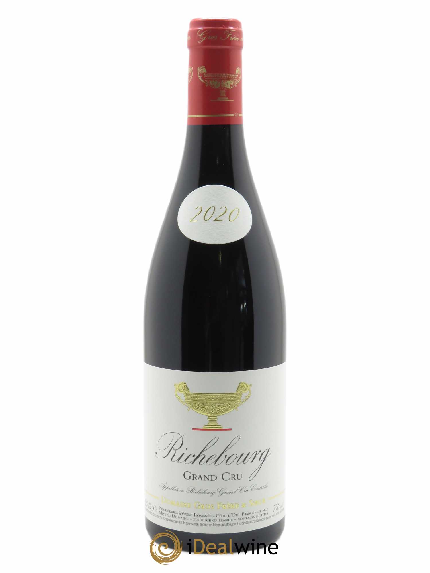 Richebourg Grand Cru Gros Frère & Soeur 2020 - Lot de 1 bouteille - 0