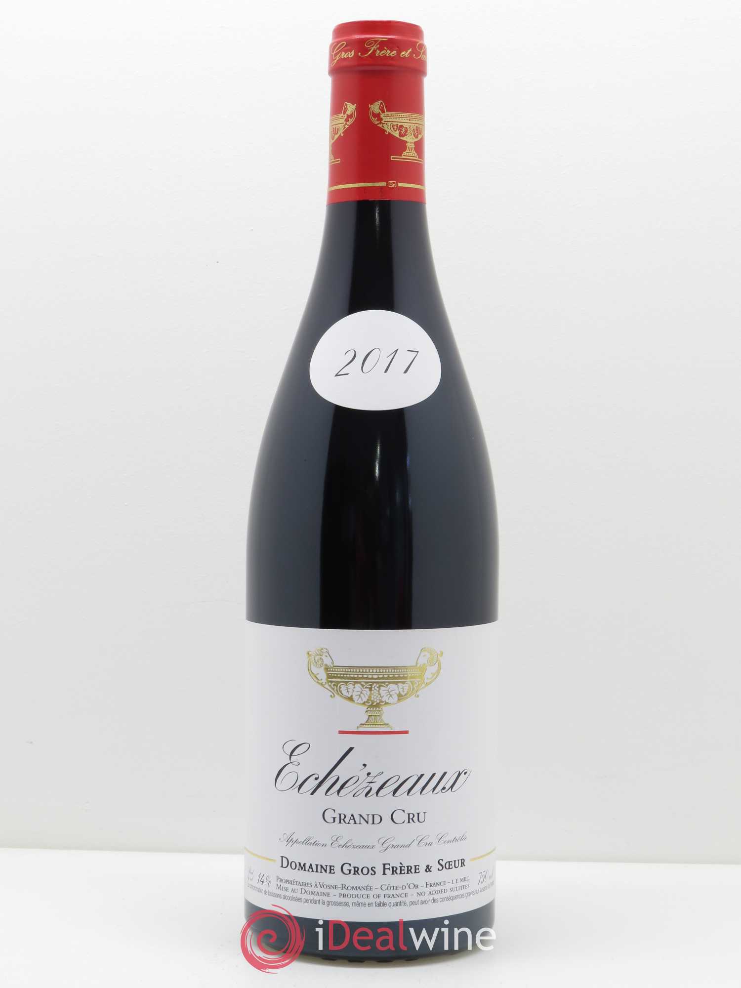 Echezeaux Grand Cru Gros Frère & Soeur 2017 - Lot de 1 bouteille - 0
