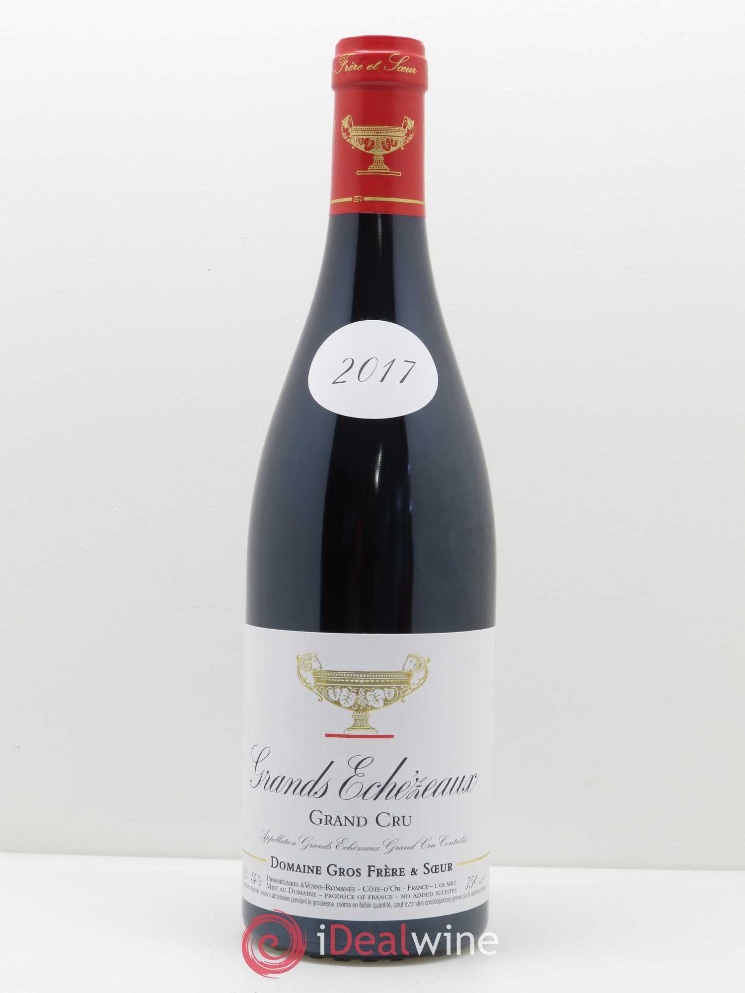 Grands-Echezeaux Grand Cru Gros Frère & Soeur 2017 - Lot de 1 bouteille - 0