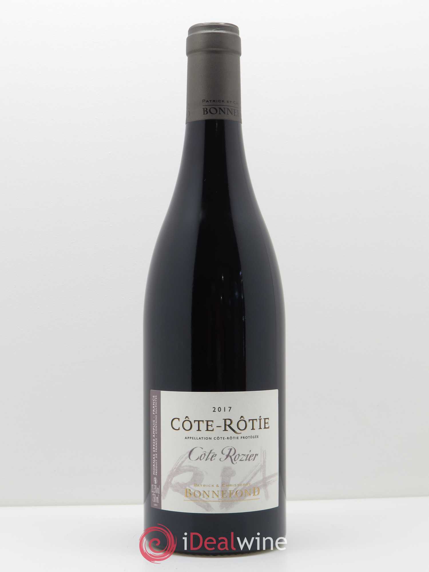 Côte-Rôtie Côte Rozier Domaine Bonnefond 2017 - Lot de 1 bouteille - 0