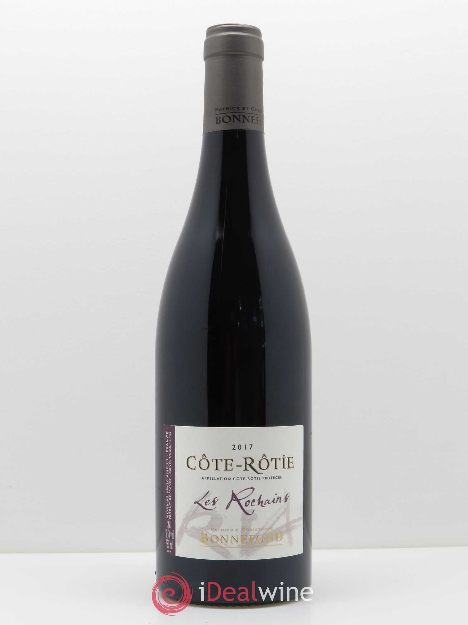 Côte-Rôtie Les Rochains Domaine Bonnefond 2017 - Lot de 1 bouteille - 0