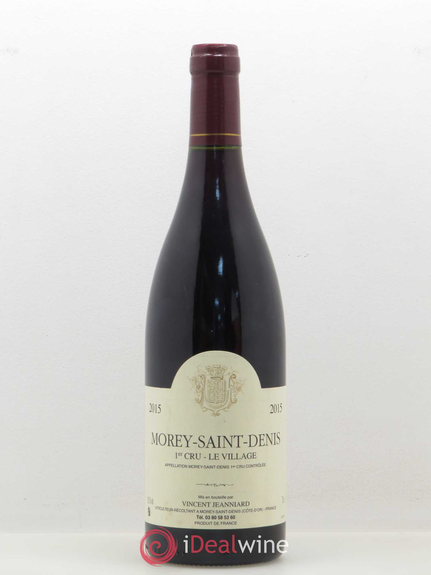Morey-Saint-Denis 1er Cru Le Village Vincent Jeanniard 2015 - Posten von 1 Flasche - 0