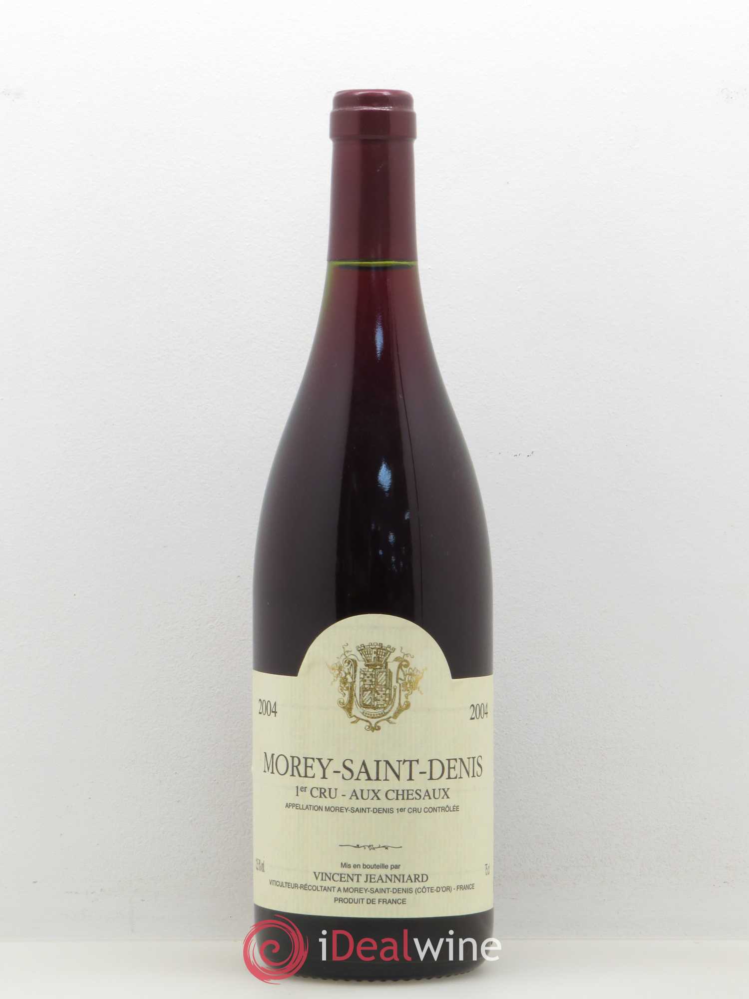 Morey-Saint-Denis 1er Cru Aux Cheseaux Vincent Jeanniard 2004 - Posten von 1 Flasche - 0