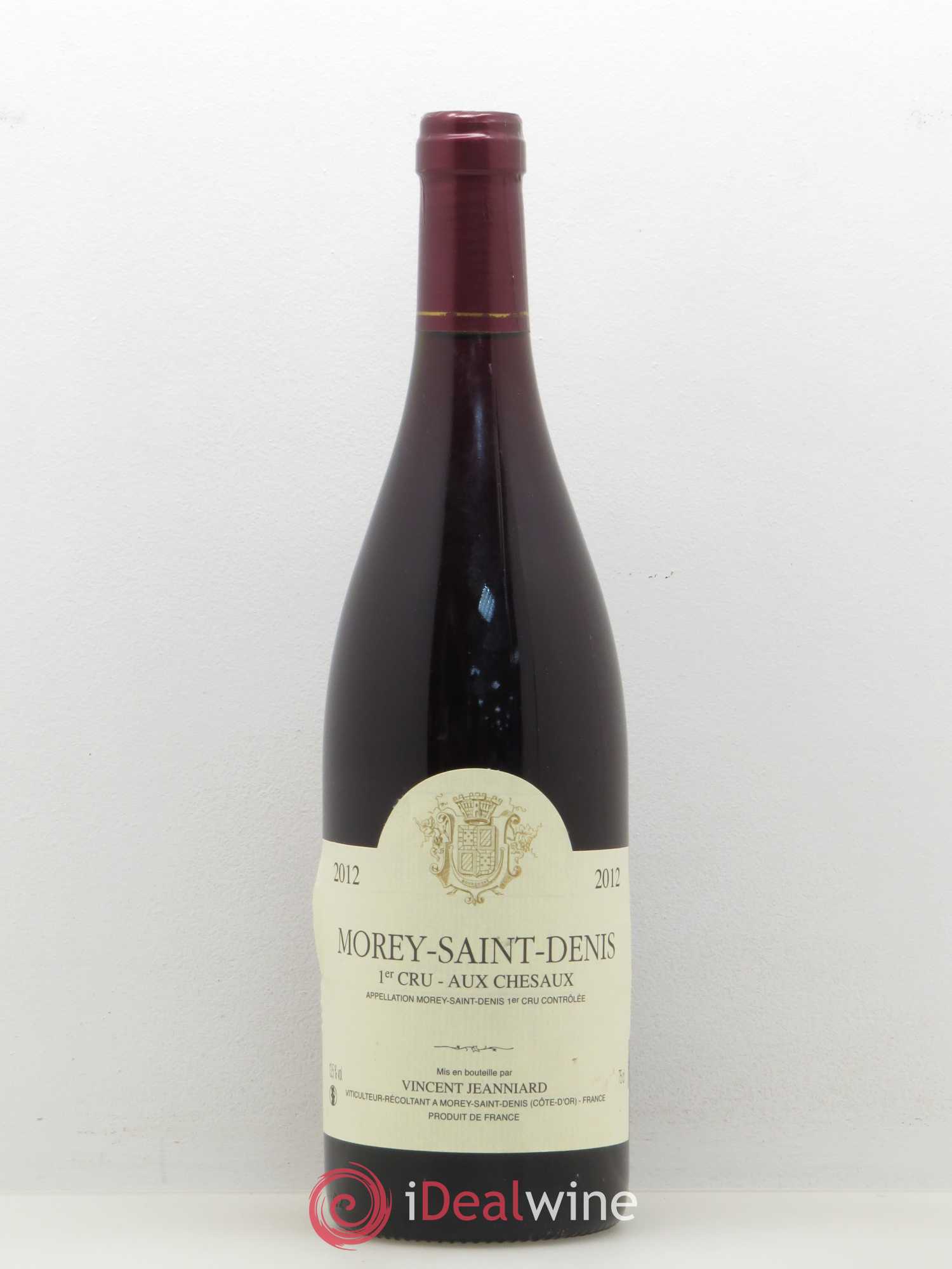 Morey-Saint-Denis 1er Cru Aux Cheseaux Vincent Jeanniard 2012 - Posten von 1 Flasche - 0