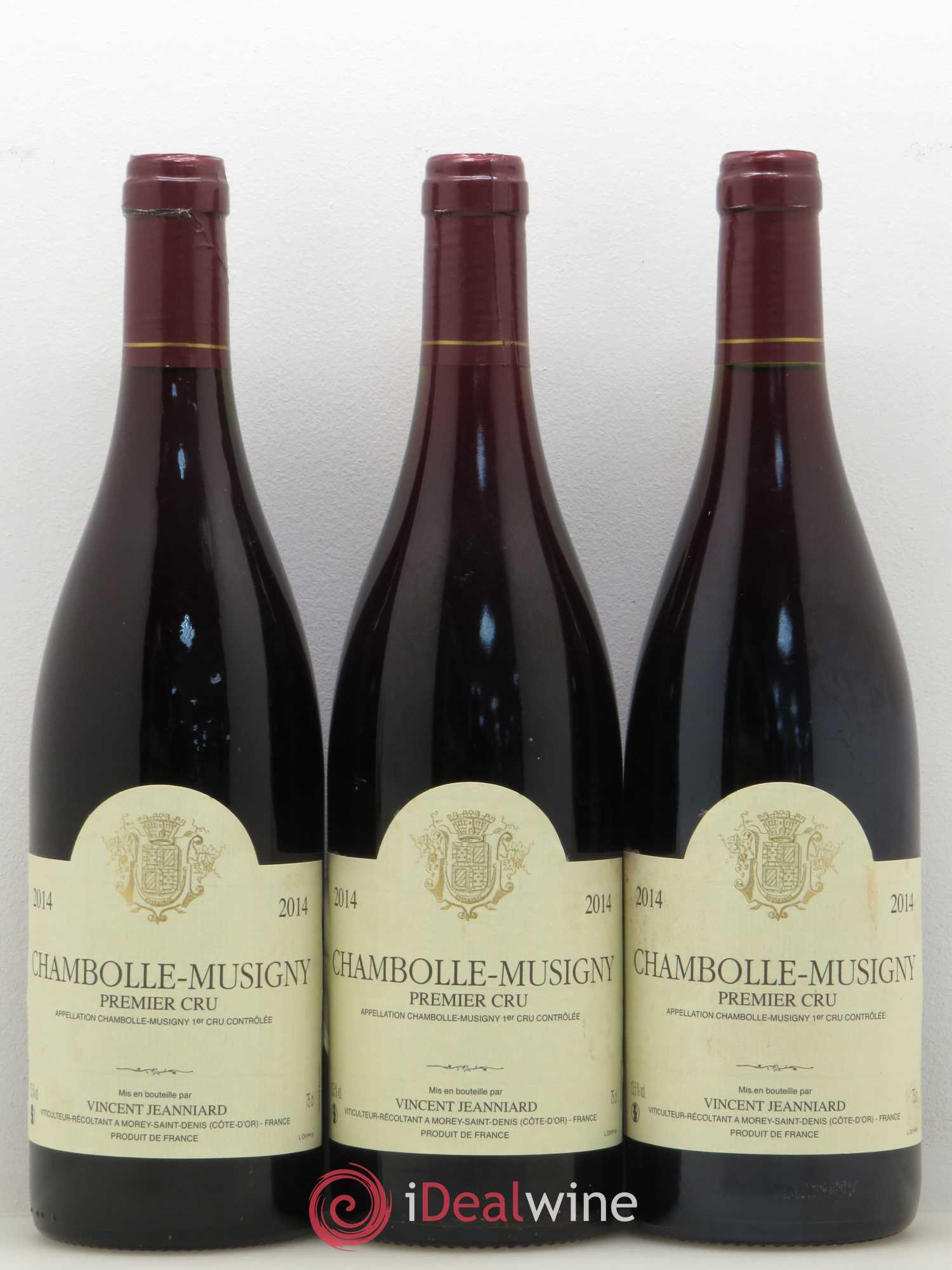 Chambolle-Musigny 1er Cru Vincent Jeanniard 2014 - Posten von 3 Flaschen - 0