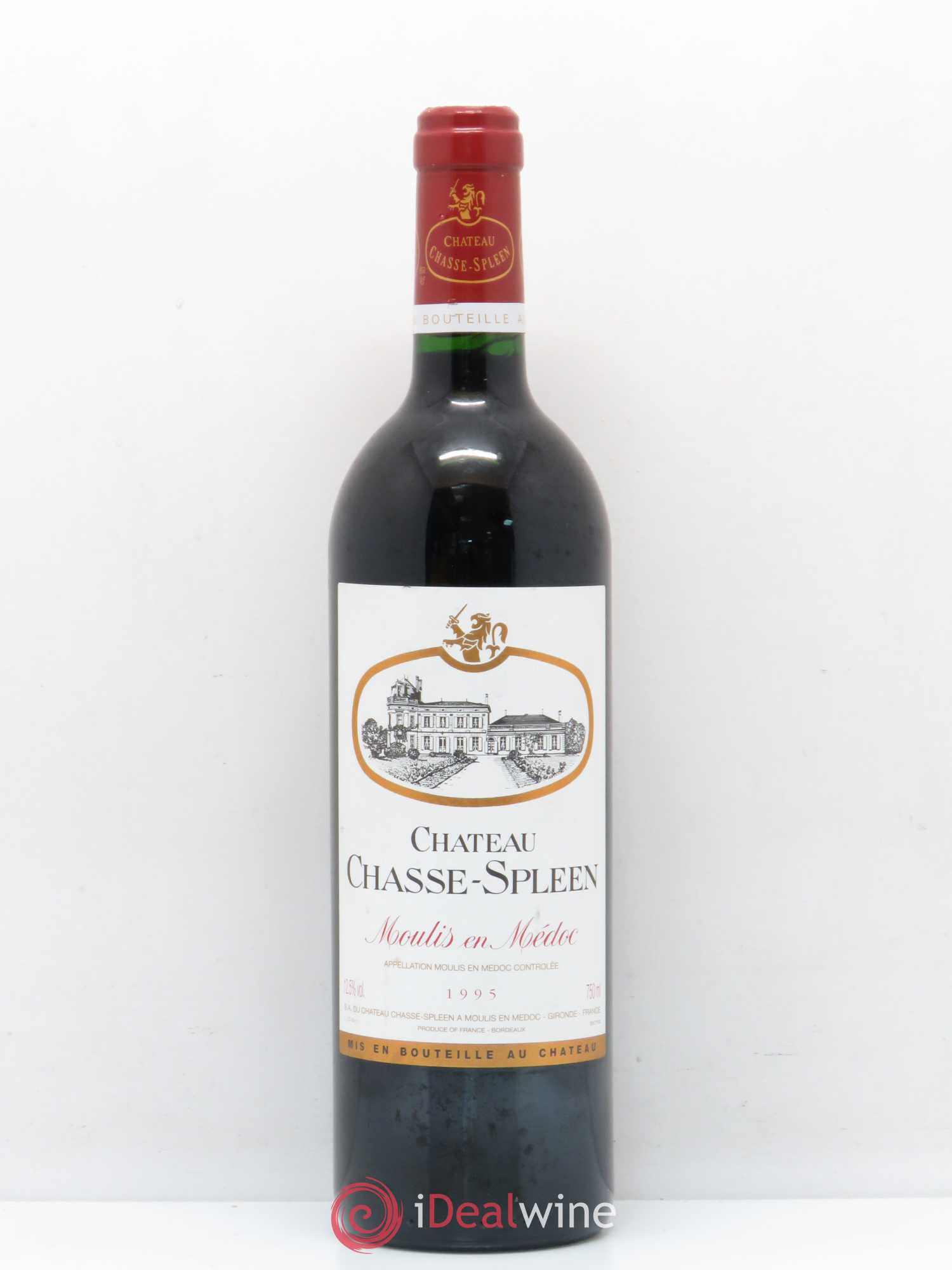 Château Chasse Spleen 1995 - Lot de 1 bouteille - 0
