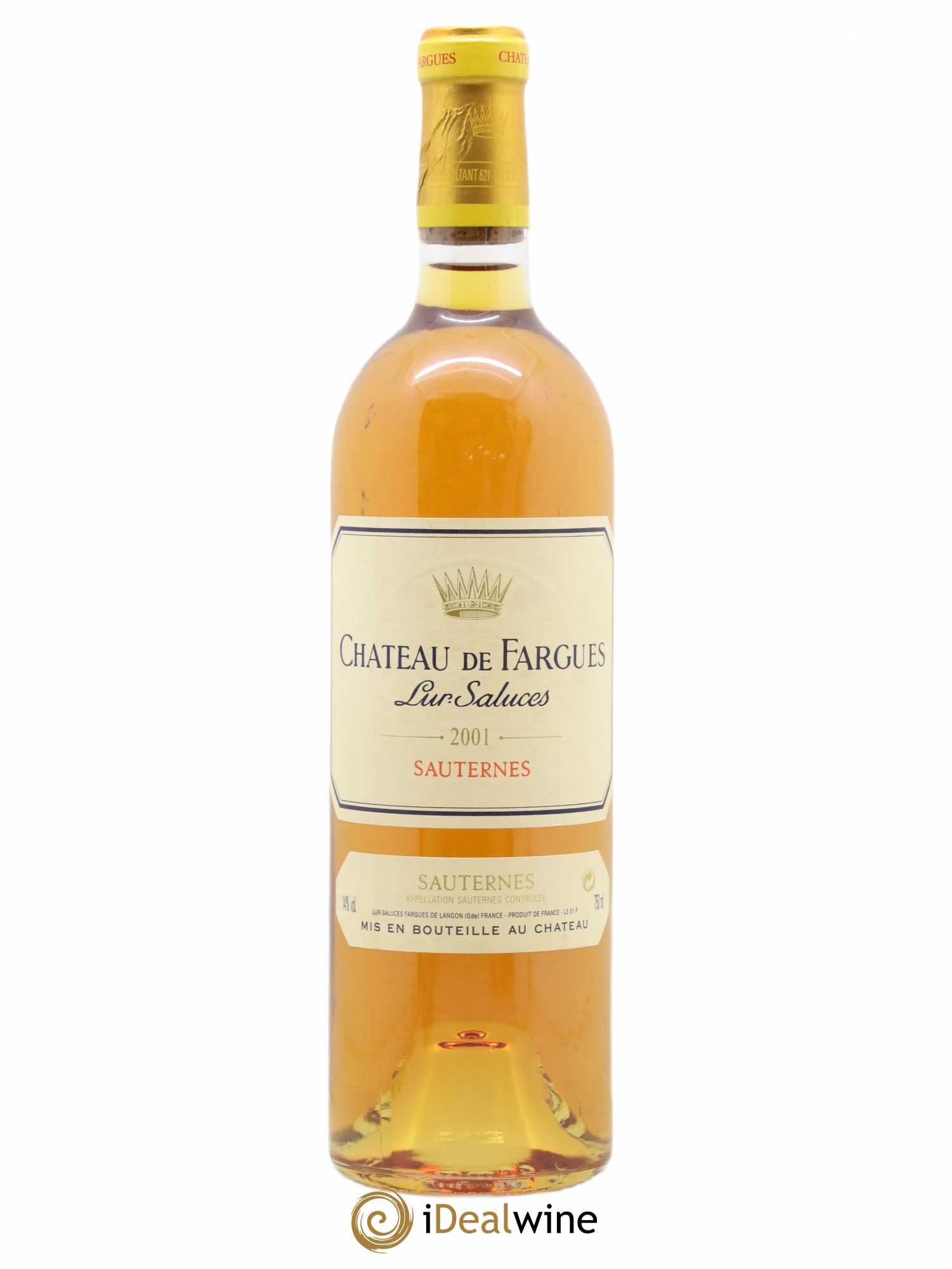 Château de Fargues 2001 - Lotto di 1 bottiglia - 0
