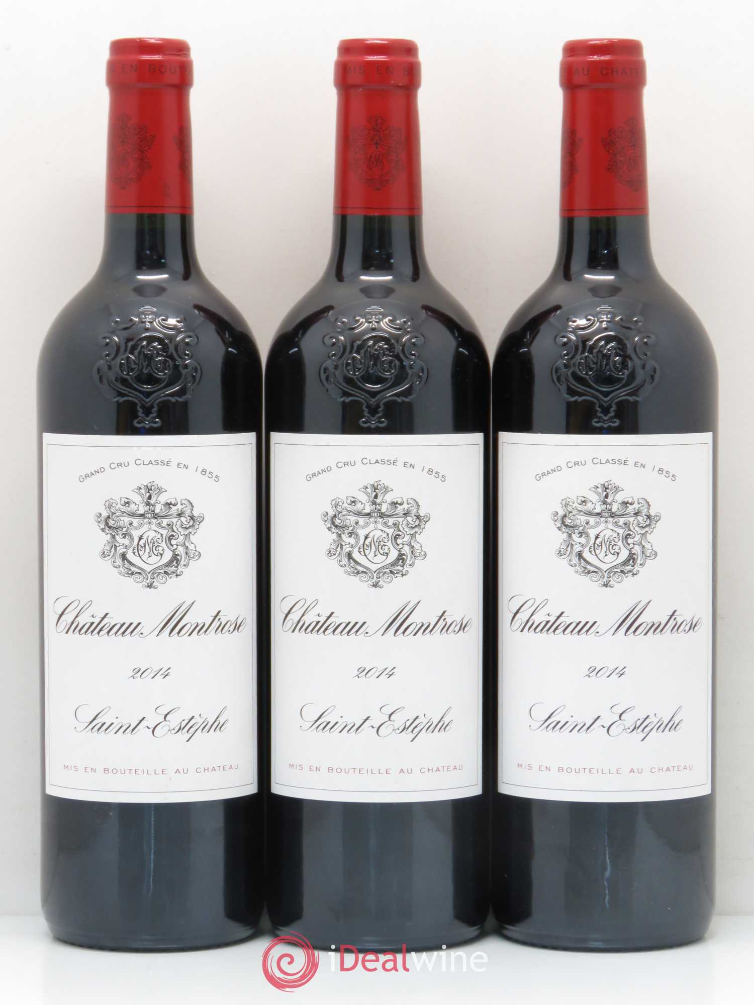 Château Montrose 2ème Grand Cru Classé 2014 - Lot de 3 bouteilles - 0