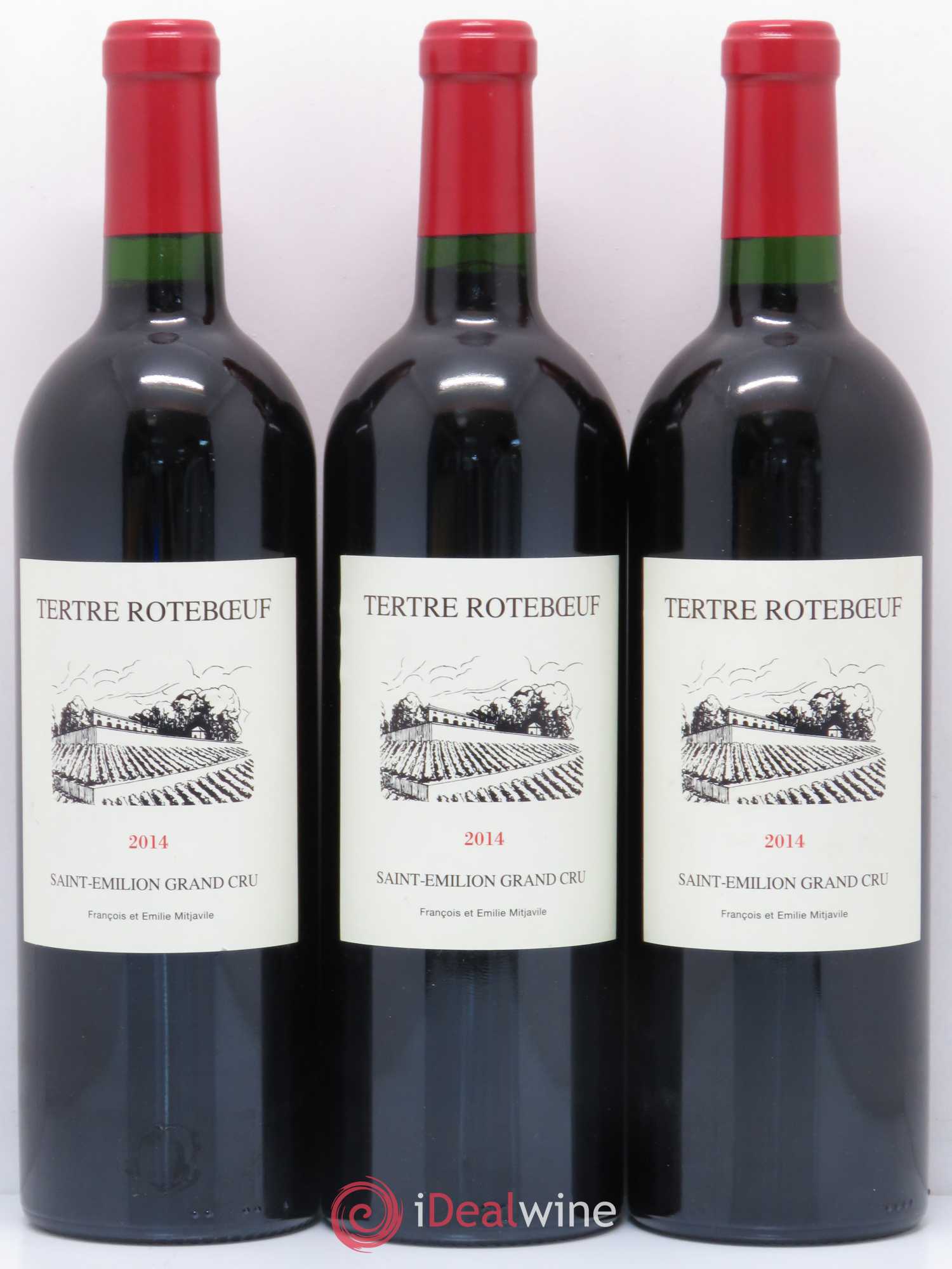 Château Tertre Roteboeuf 2014 - Lot de 3 bouteilles - 0