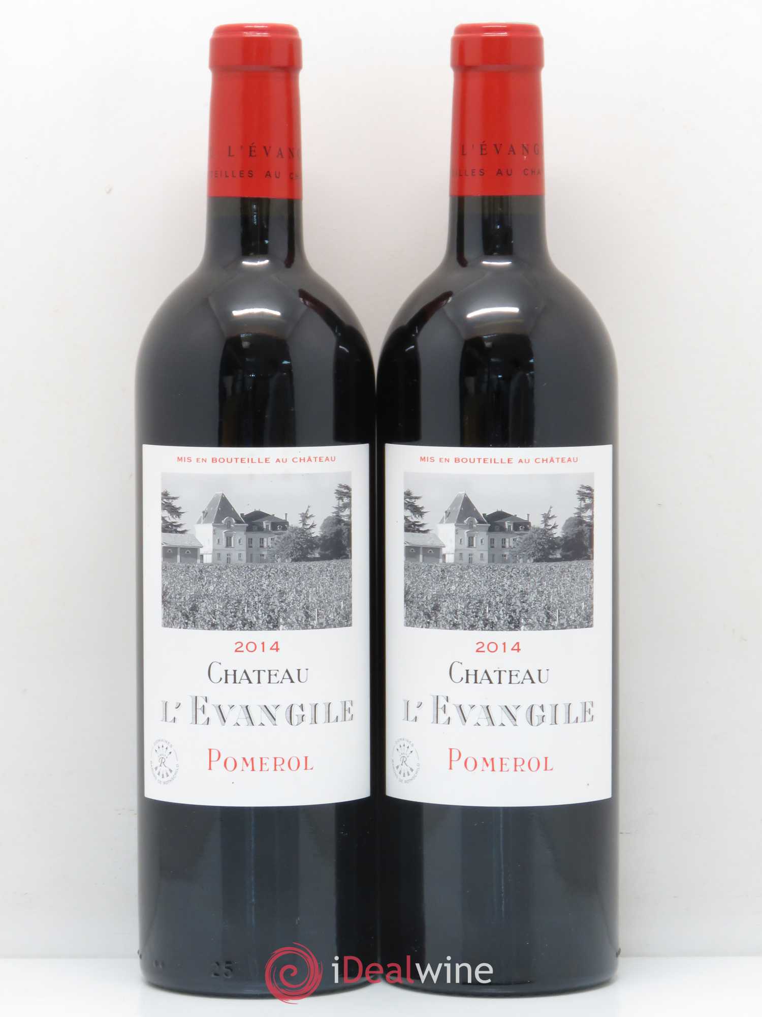 Château l' Évangile 2014 - Lot de 2 bouteilles - 0