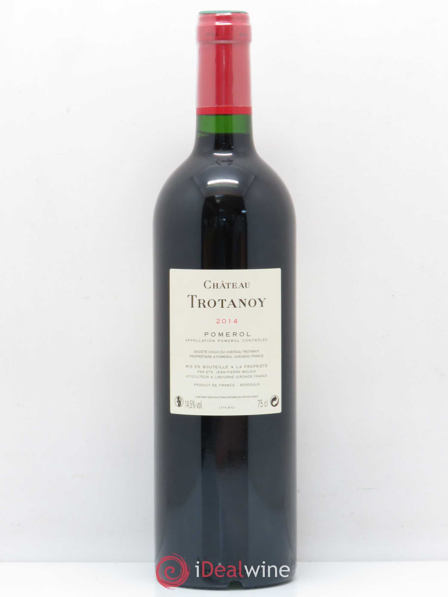 Château Trotanoy 2014 - Lot de 1 bouteille - 1