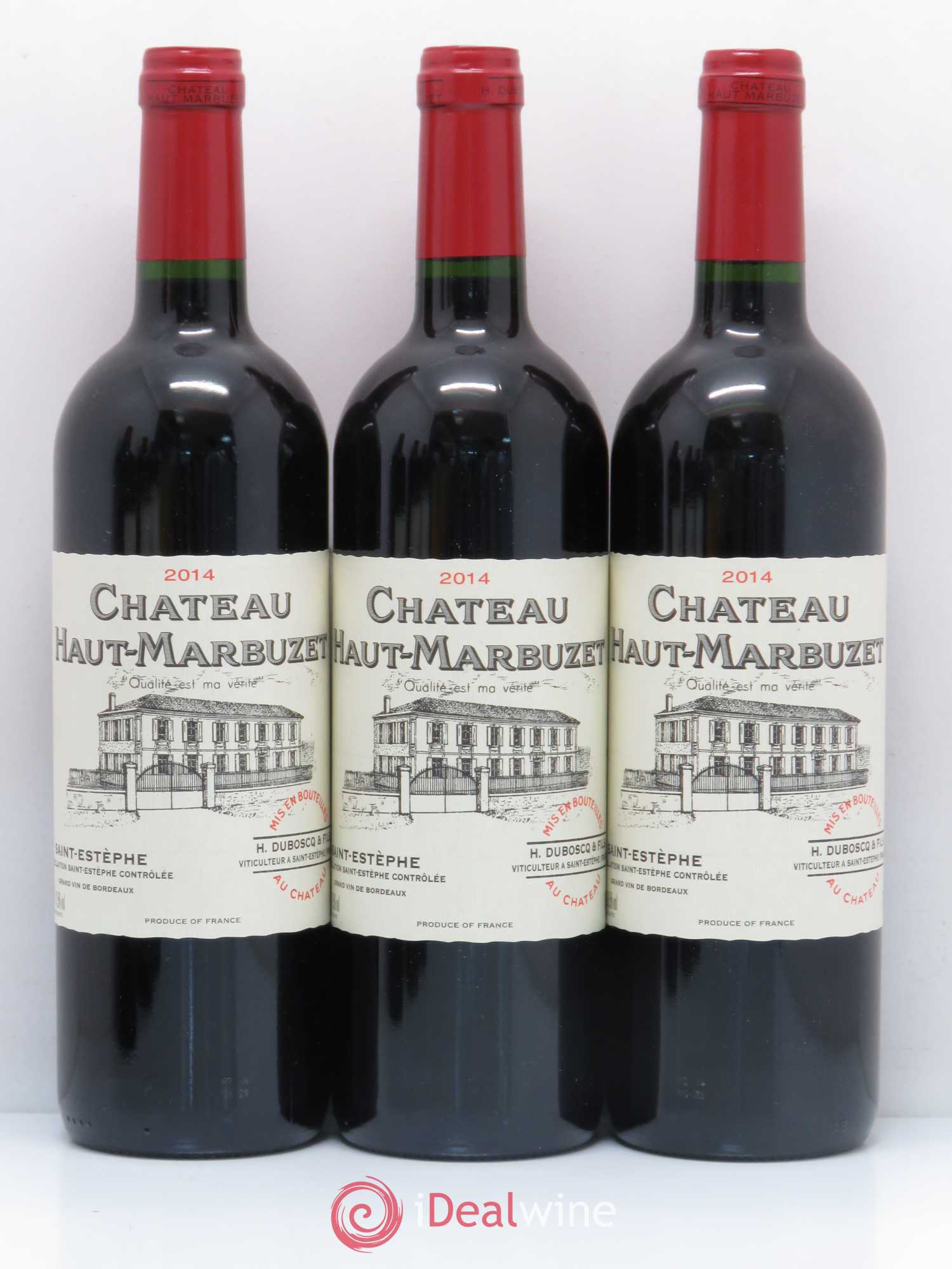 Château Haut Marbuzet 2014 - Lot de 6 bouteilles - 1
