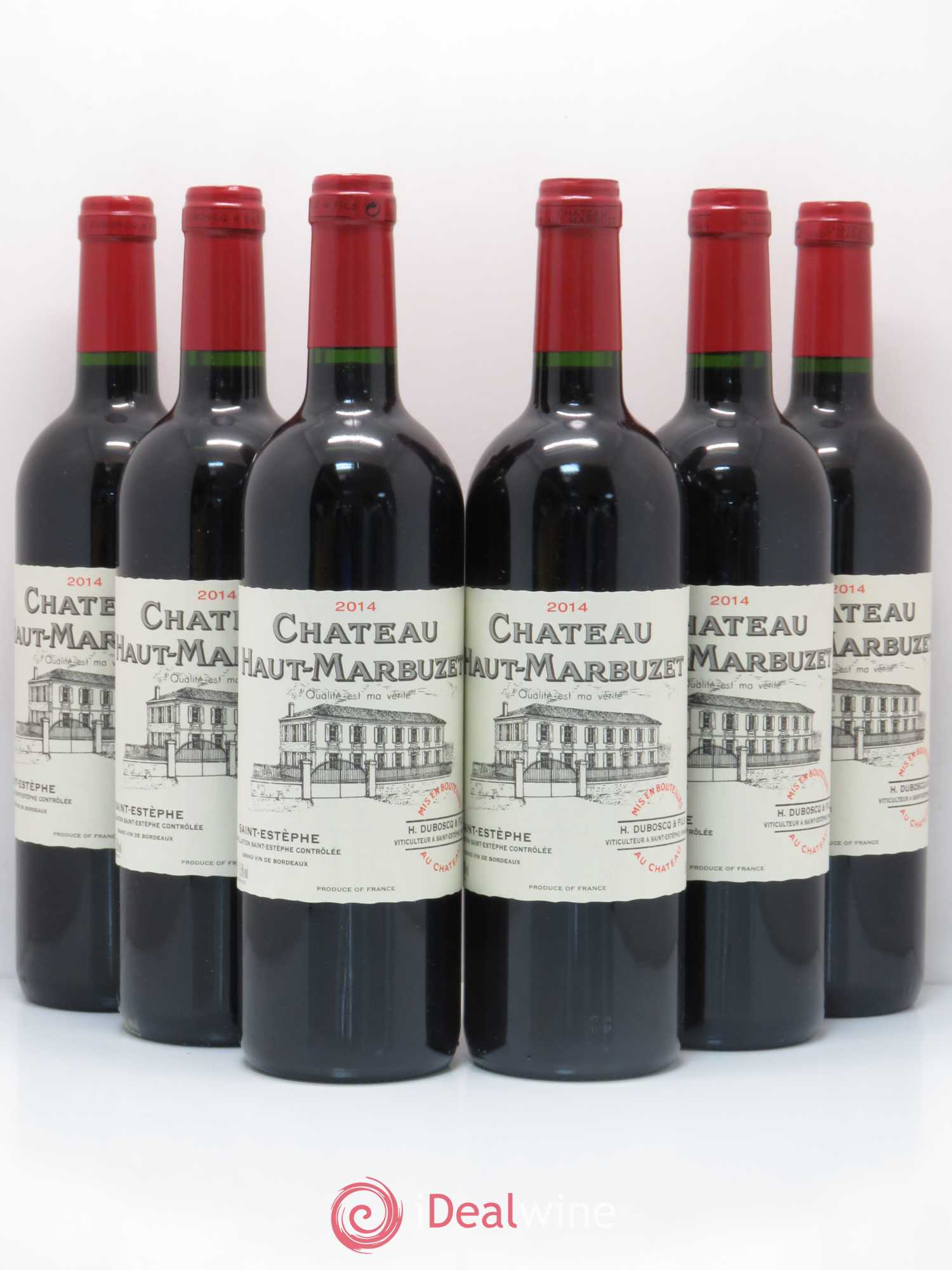 Château Haut Marbuzet 2014 - Lot de 6 bouteilles - 0