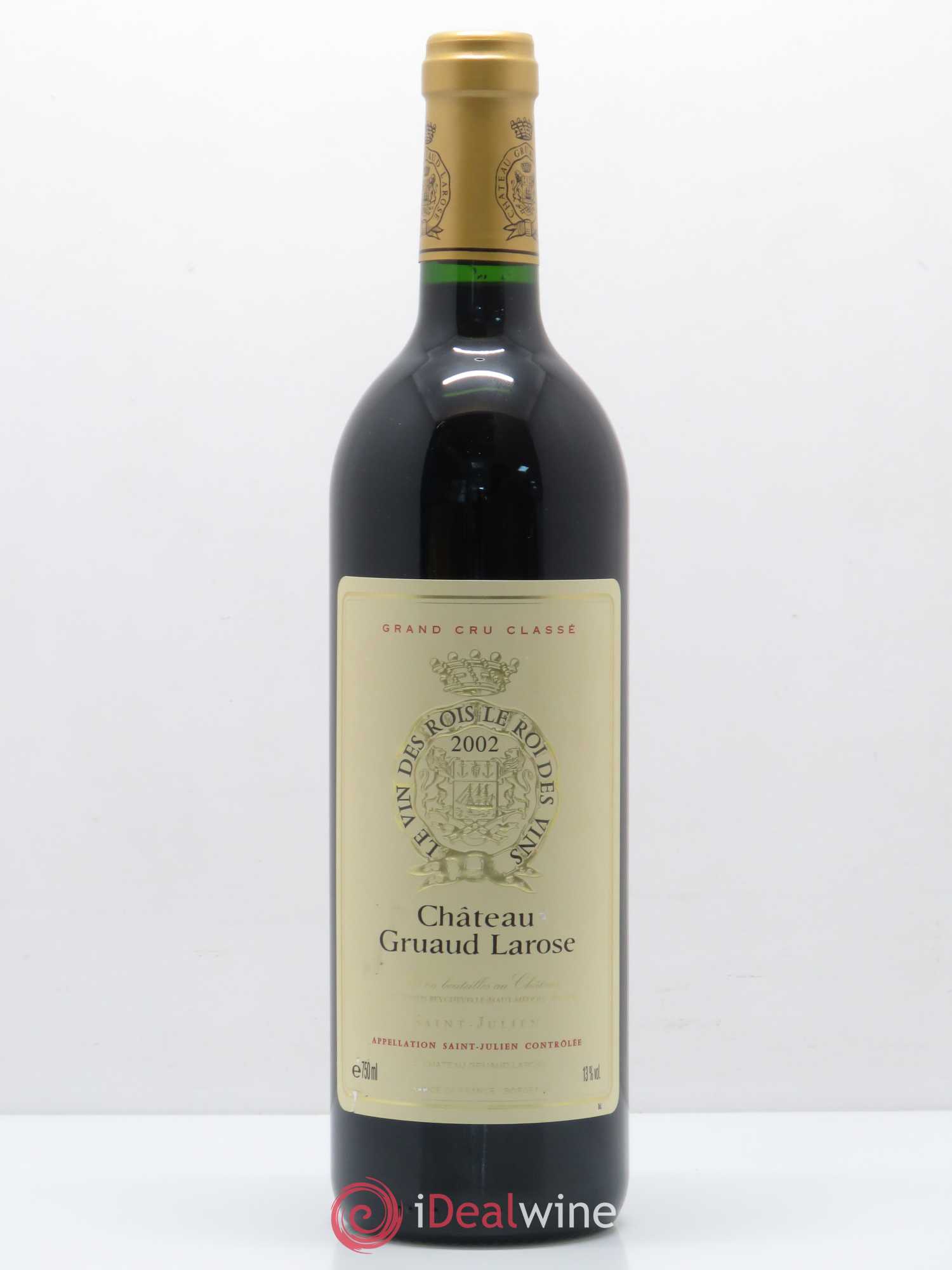 Château Gruaud Larose 2ème Grand Cru Classé 2002 - Lot de 1 bouteille - 0