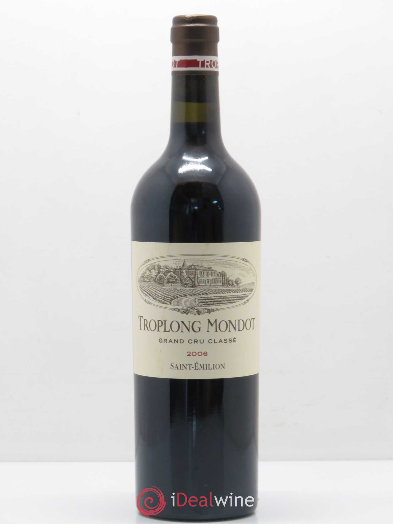 Château Troplong Mondot 1er Grand Cru Classé B 2006 - Lot de 1 bouteille - 0