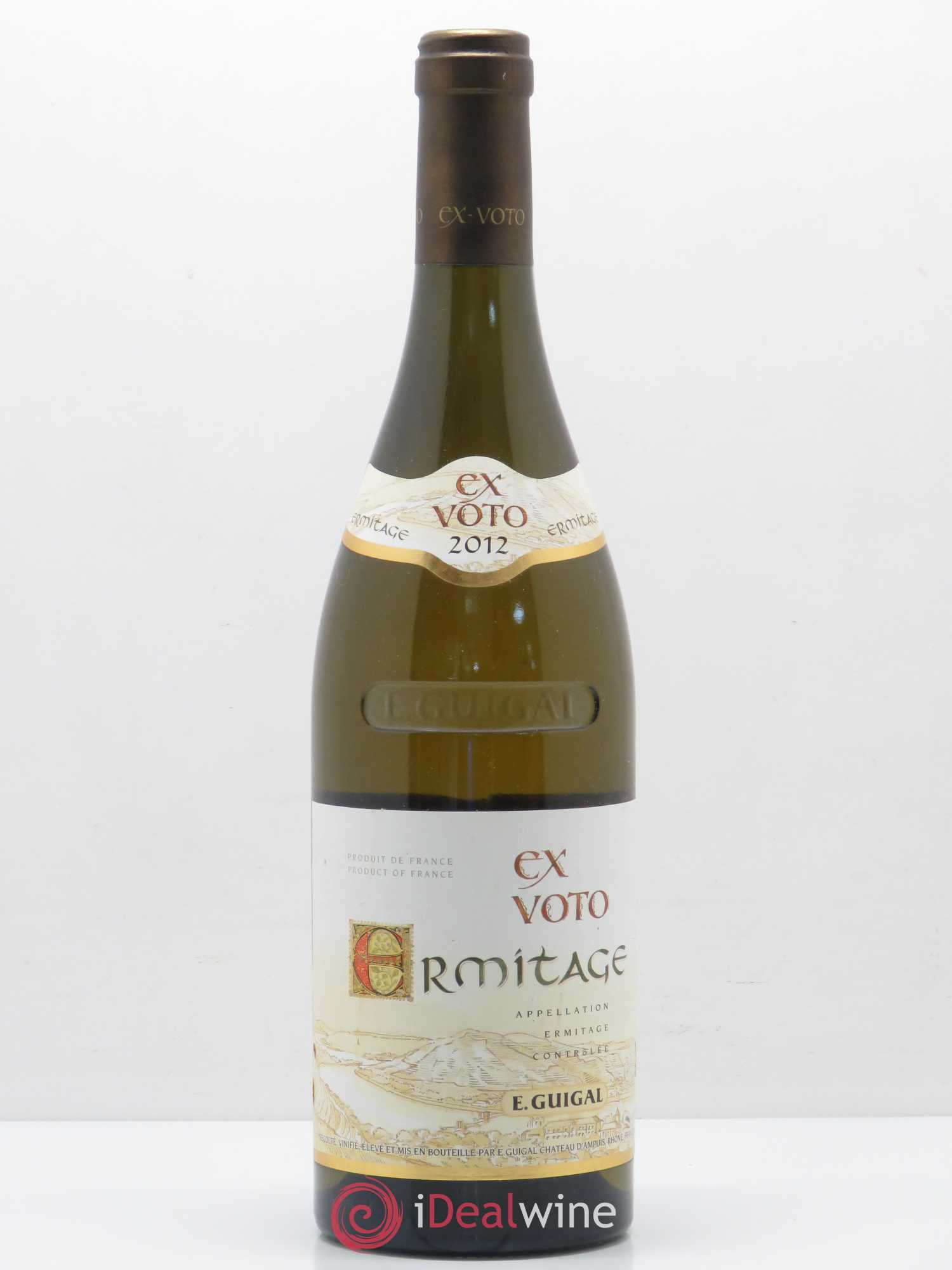 Ermitage Ex Voto Guigal 2012 - Lot de 1 bouteille - 0