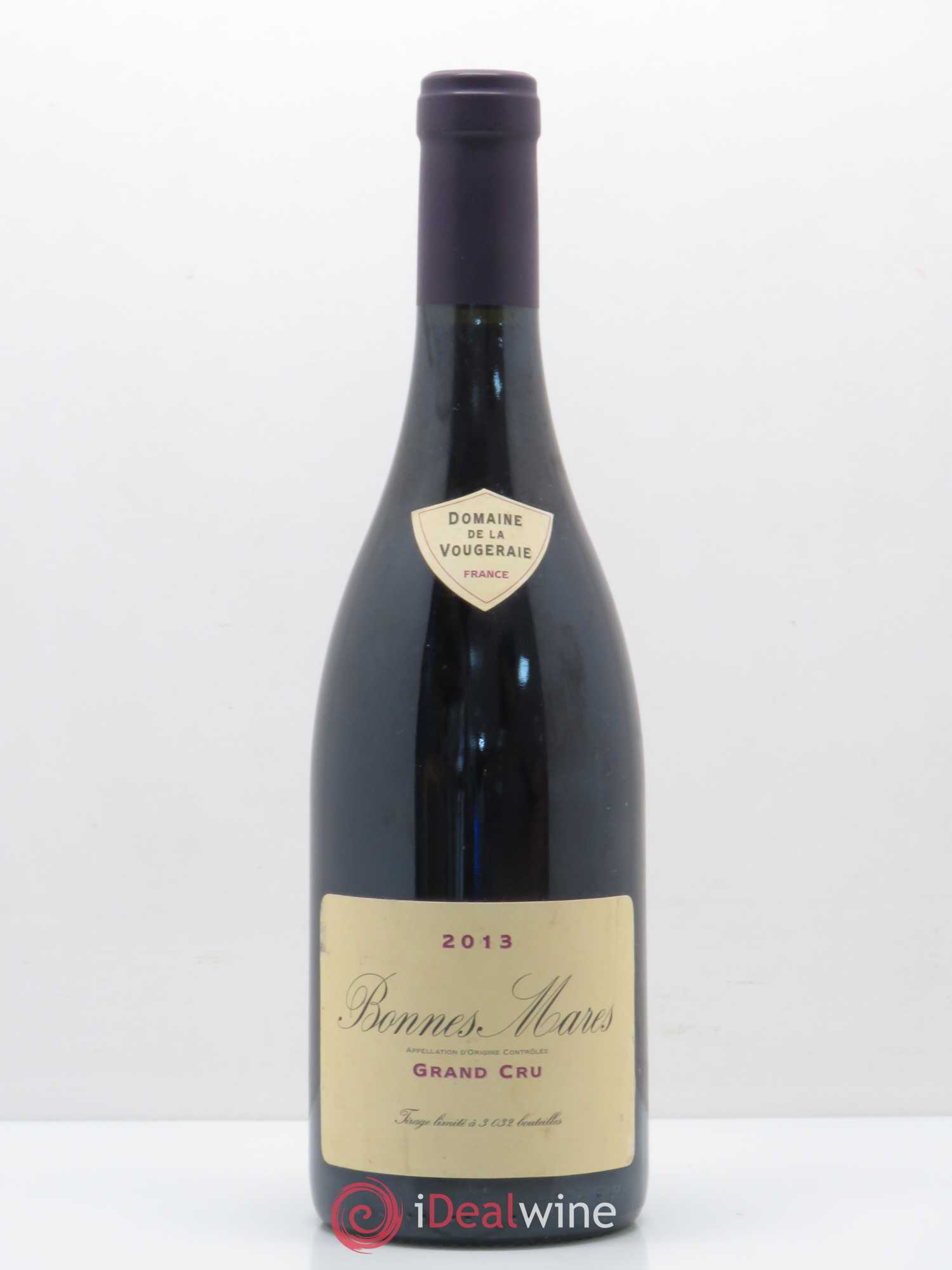 Bonnes-Mares Grand Cru La Vougeraie 2013 - Lot de 1 bouteille - 0