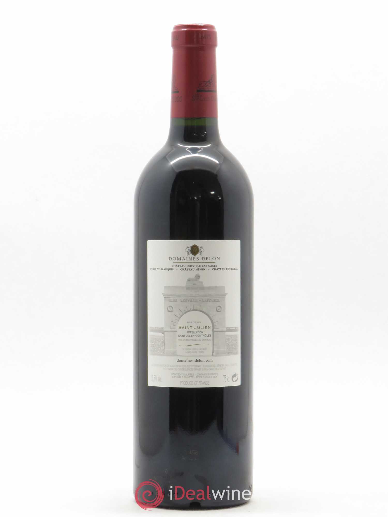 Château Léoville Las Cases 2ème Grand Cru Classé 2015 - Lot de 1 bouteille - 1