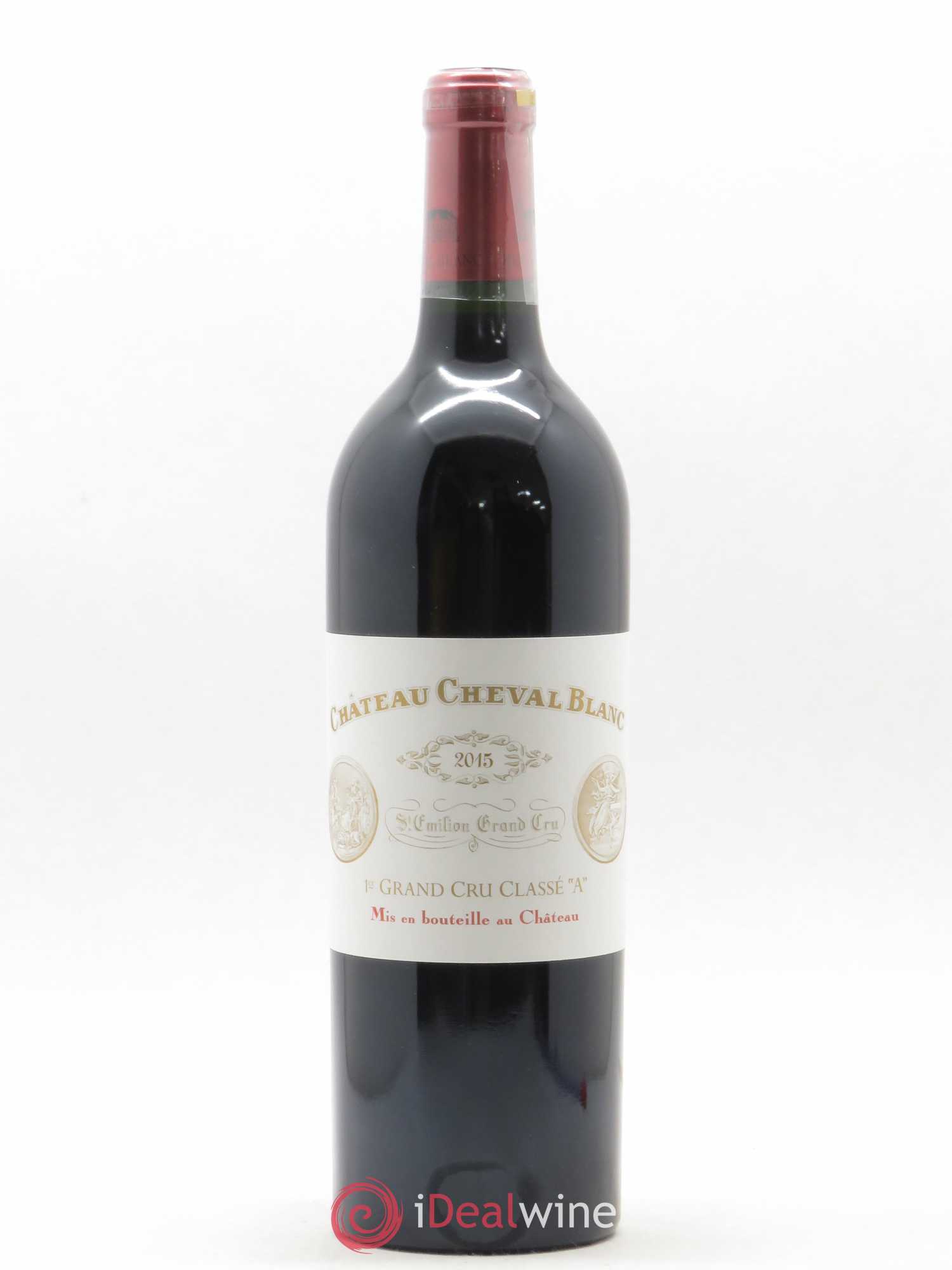 Château Cheval Blanc 1er Grand Cru Classé A 2015 - Lot de 1 bouteille - 0