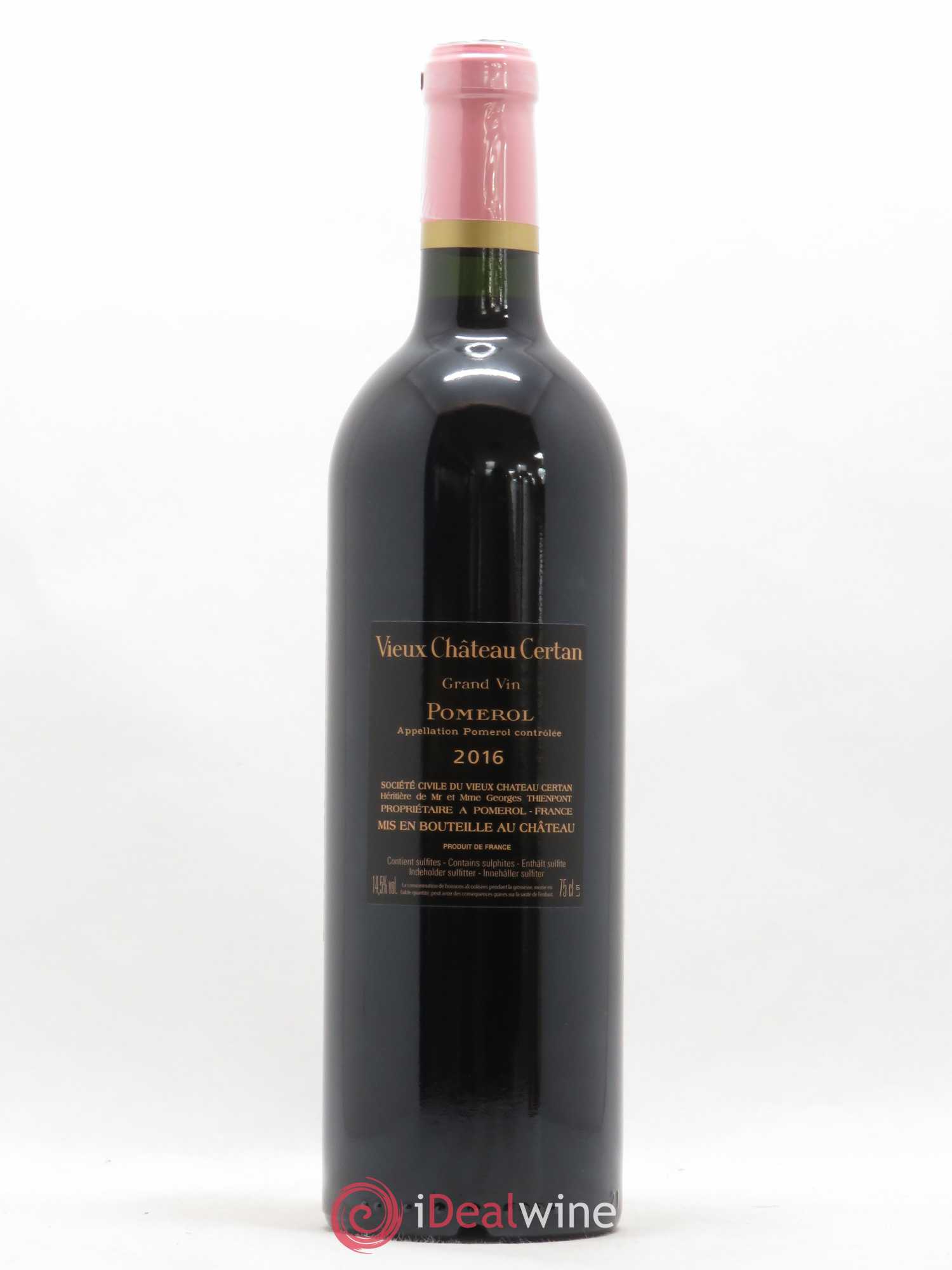 Vieux Château Certan 2016 - Lot de 1 bouteille - 1