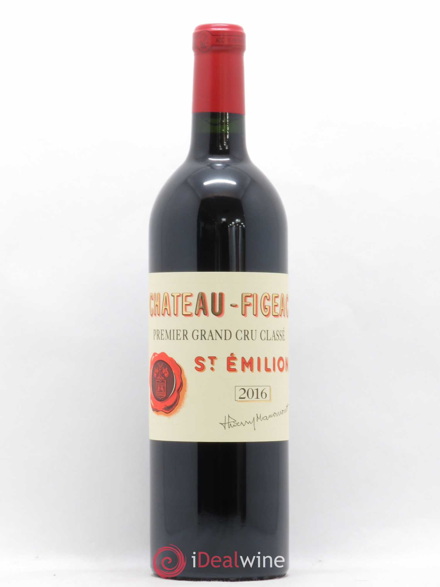 Château Figeac 1er Grand Cru Classé A 2016 - Lot de 1 bouteille - 0