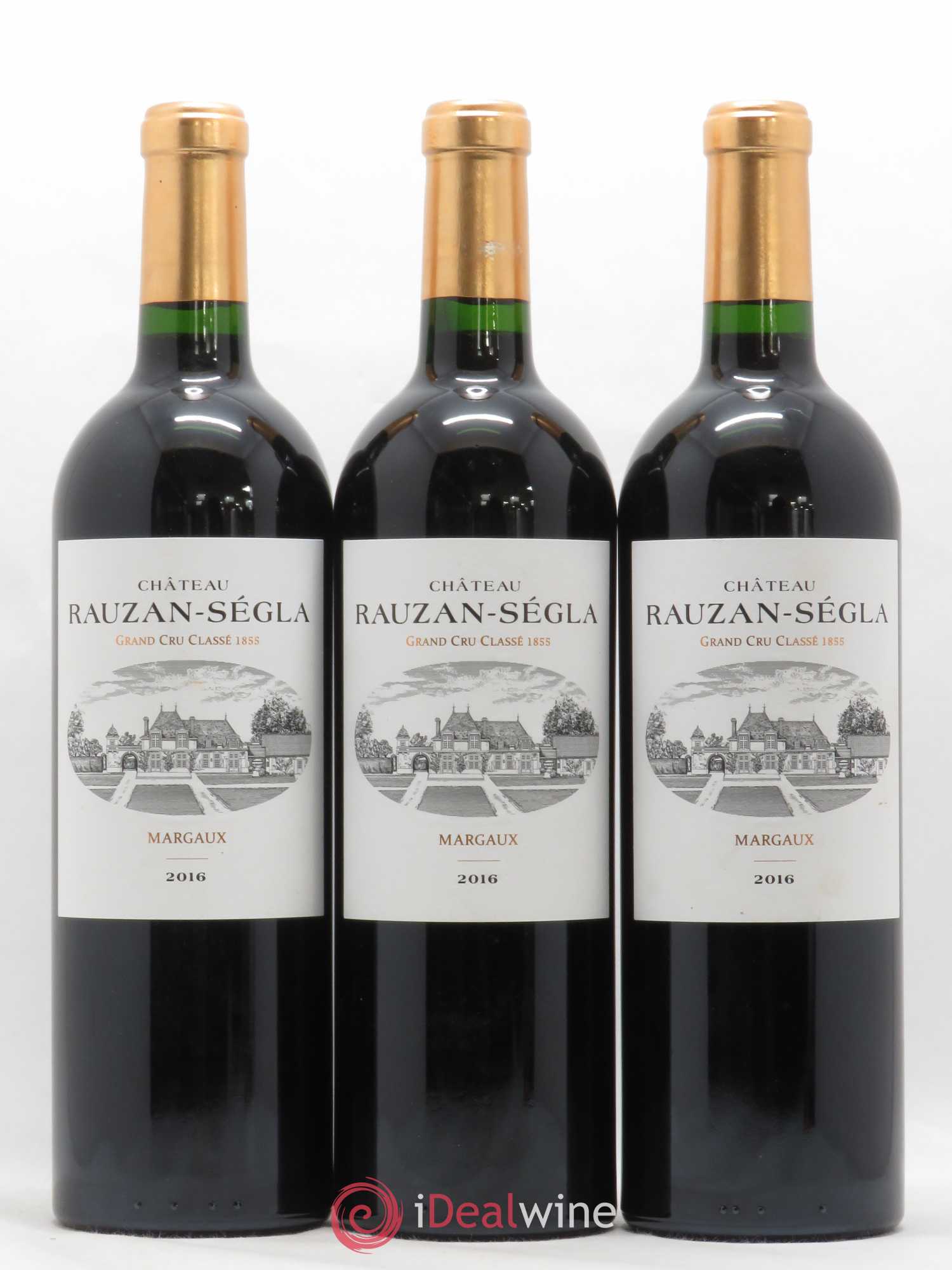 Château Rauzan Ségla Grand Cru Classé 2016 - Lot de 3 bouteilles - 0