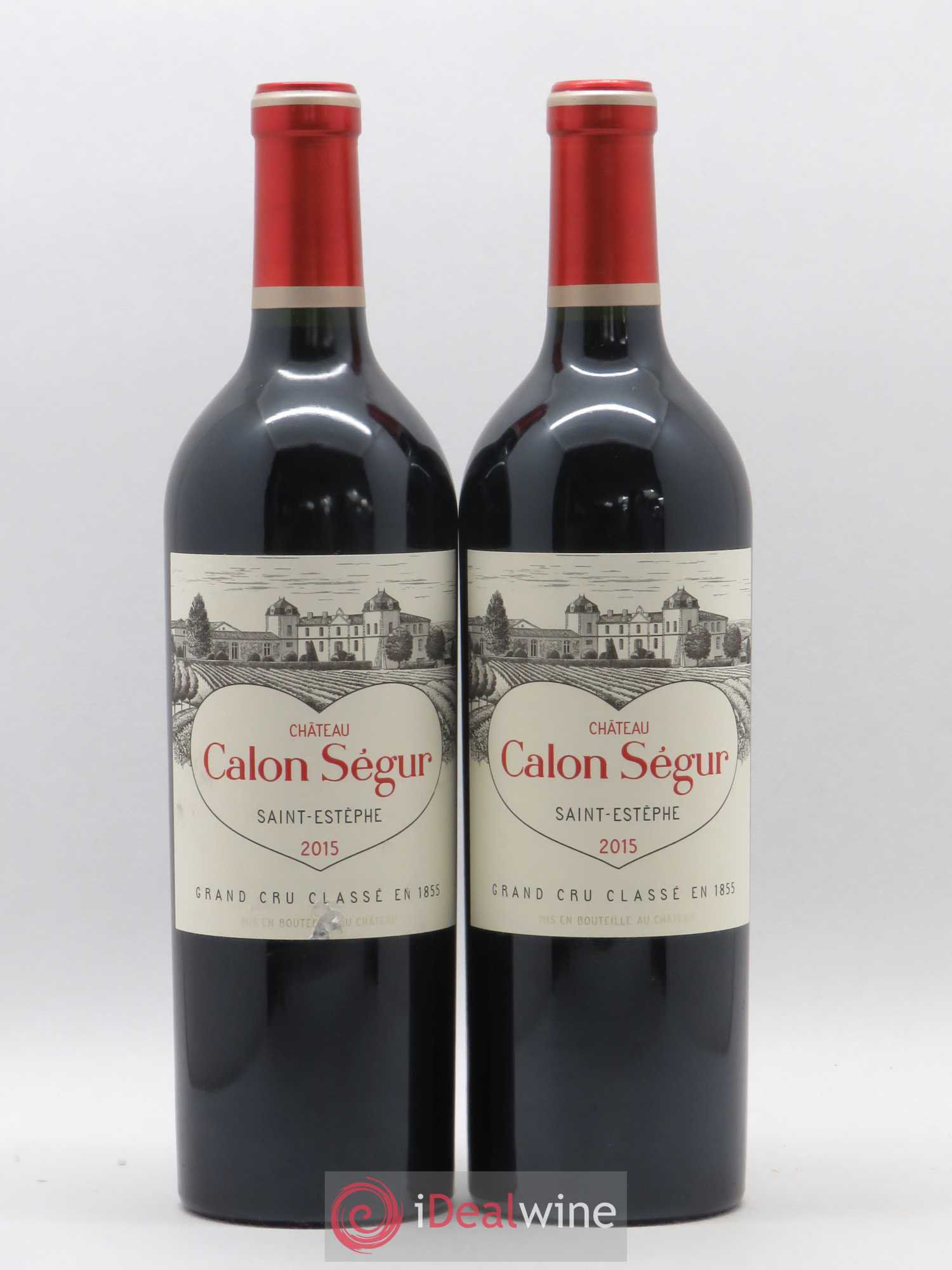 Château Calon Ségur 3ème Grand Cru Classé 2015 - Lot de 2 bouteilles - 0