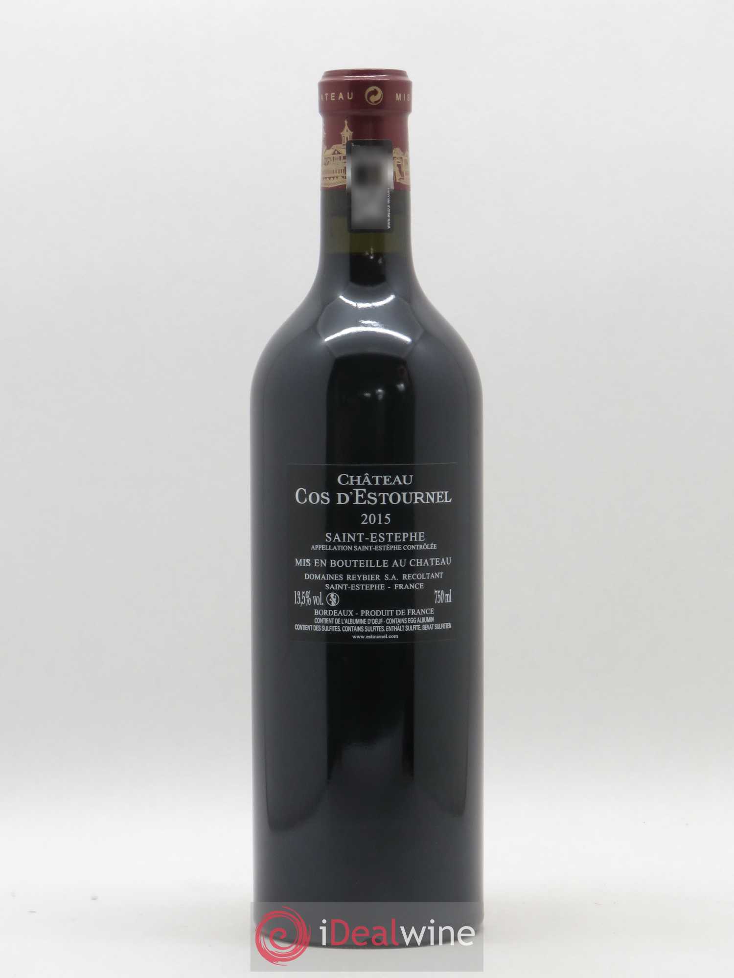 Cos d'Estournel 2ème Grand Cru Classé 2015 - Lot de 1 bouteille - 1