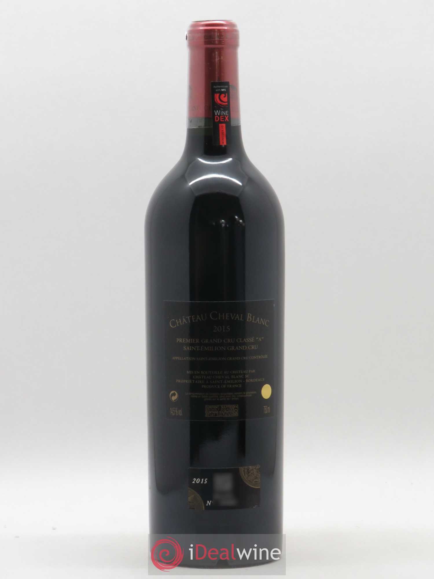 Château Cheval Blanc 1er Grand Cru Classé A 2015 - Lot de 1 bouteille - 1