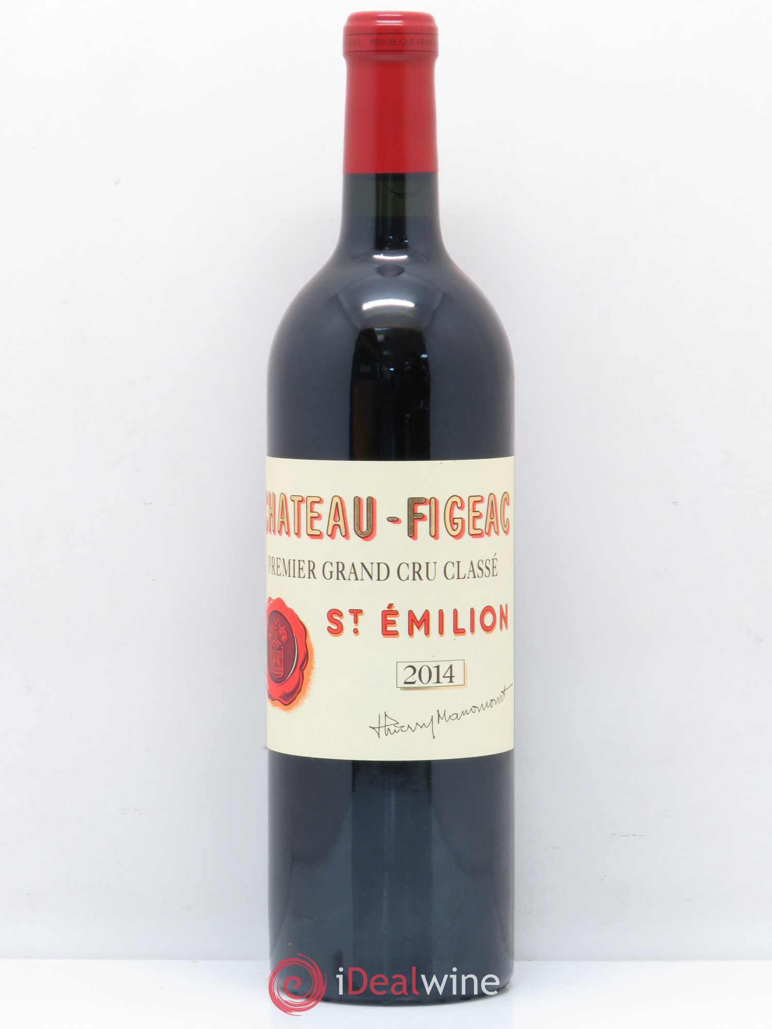 Château Figeac 1er Grand Cru Classé A 2014 - Lot de 1 bouteille - 0