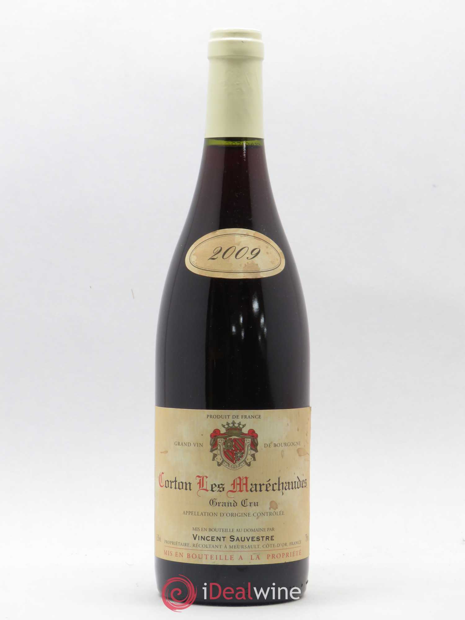 Corton Grand Cru Les Maréchaudes Sauvestre 2009 - Posten von 1 Flasche - 0