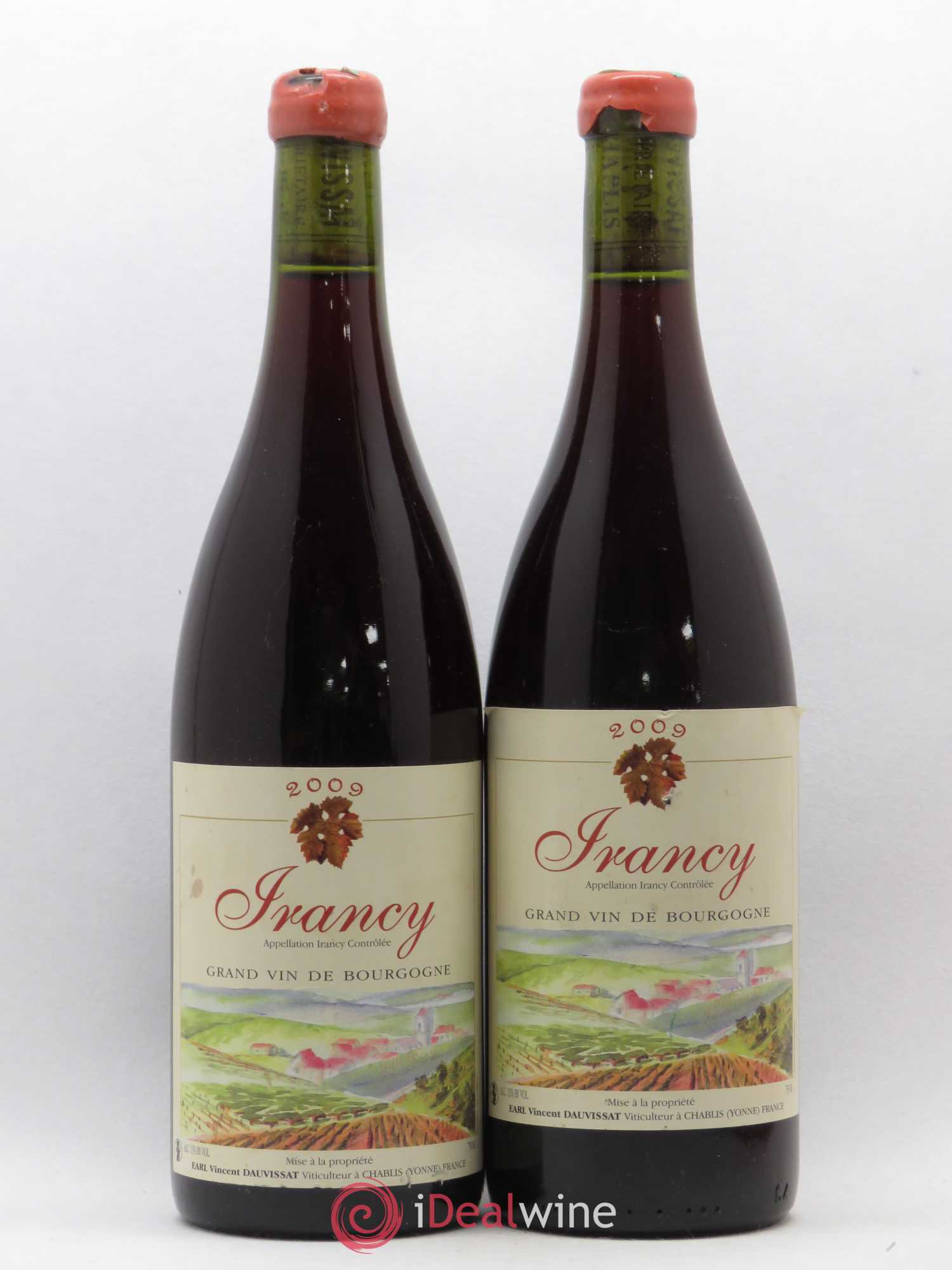 Irancy Dauvissat 2009 - Posten von 2 Flaschen - 0