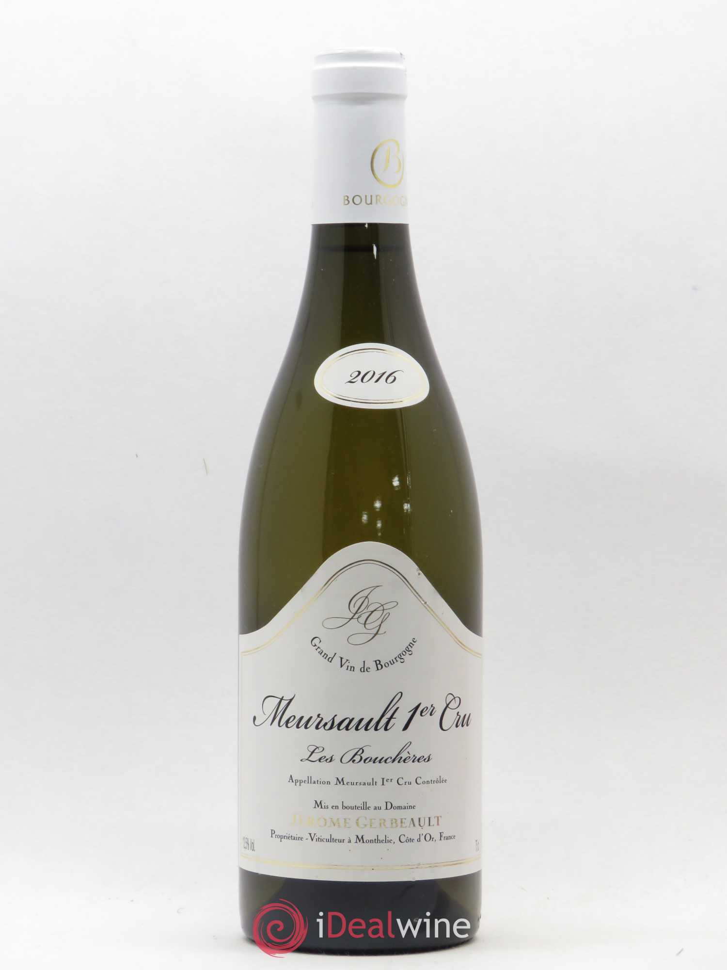 Meursault 1er Cru Les Bouchères Gerbeault 2016 - Posten von 1 Flasche - 0