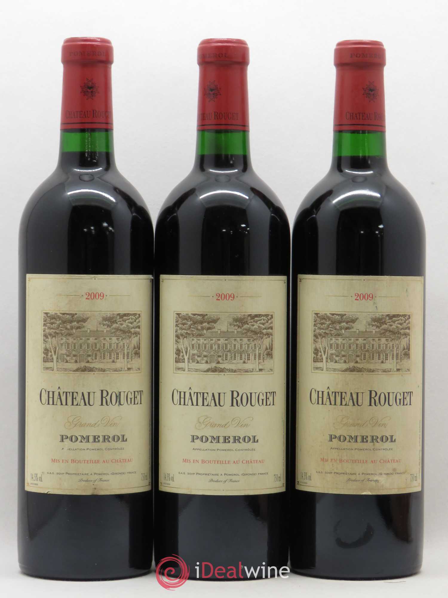 Château Rouget 2009 - Posten von 3 Flaschen - 0