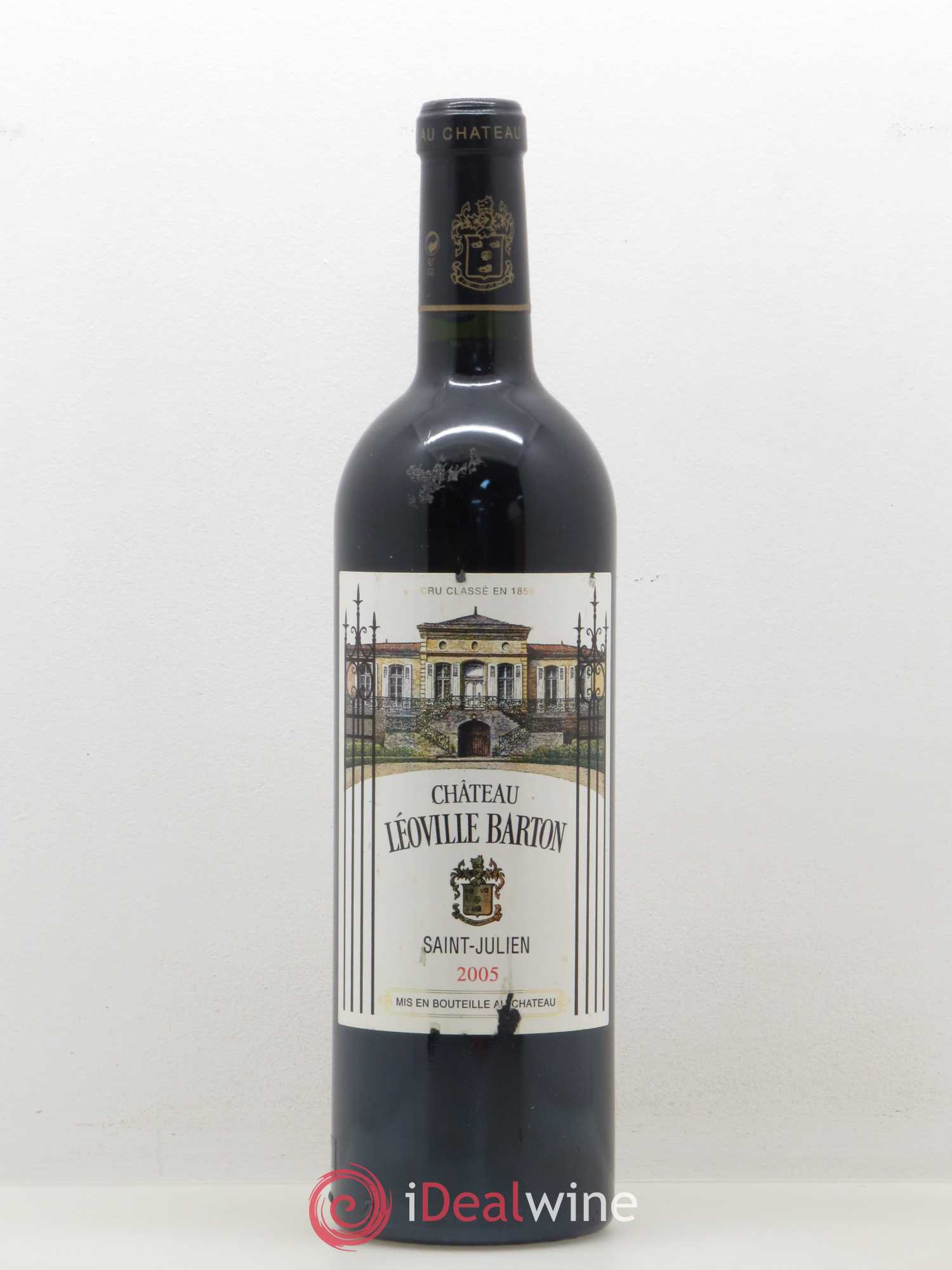 Château Léoville Barton 2ème Grand Cru Classé 2005 - Lot de 1 bouteille - 0