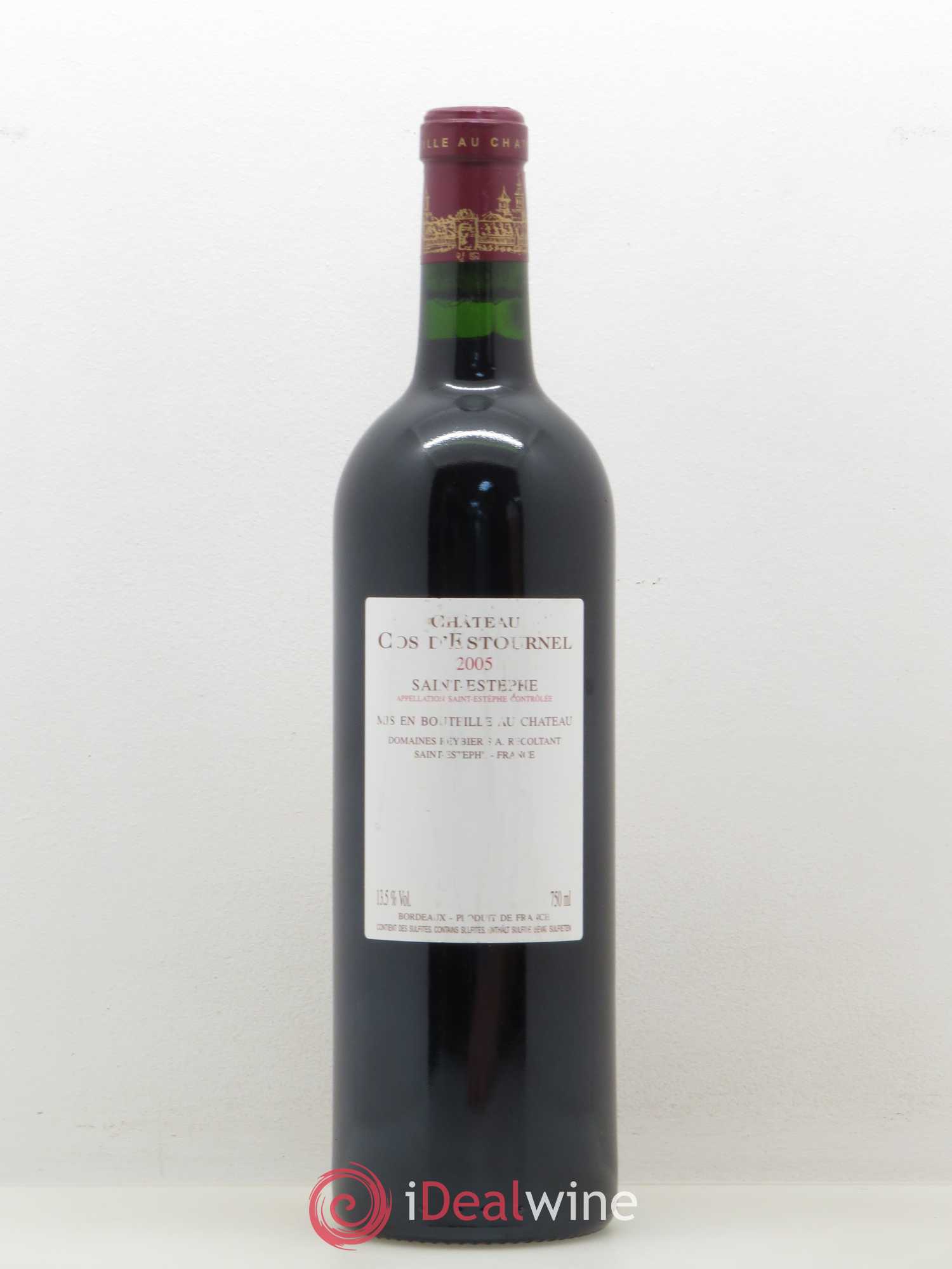 Cos d'Estournel 2ème Grand Cru Classé 2005 - Lot de 1 bouteille - 1