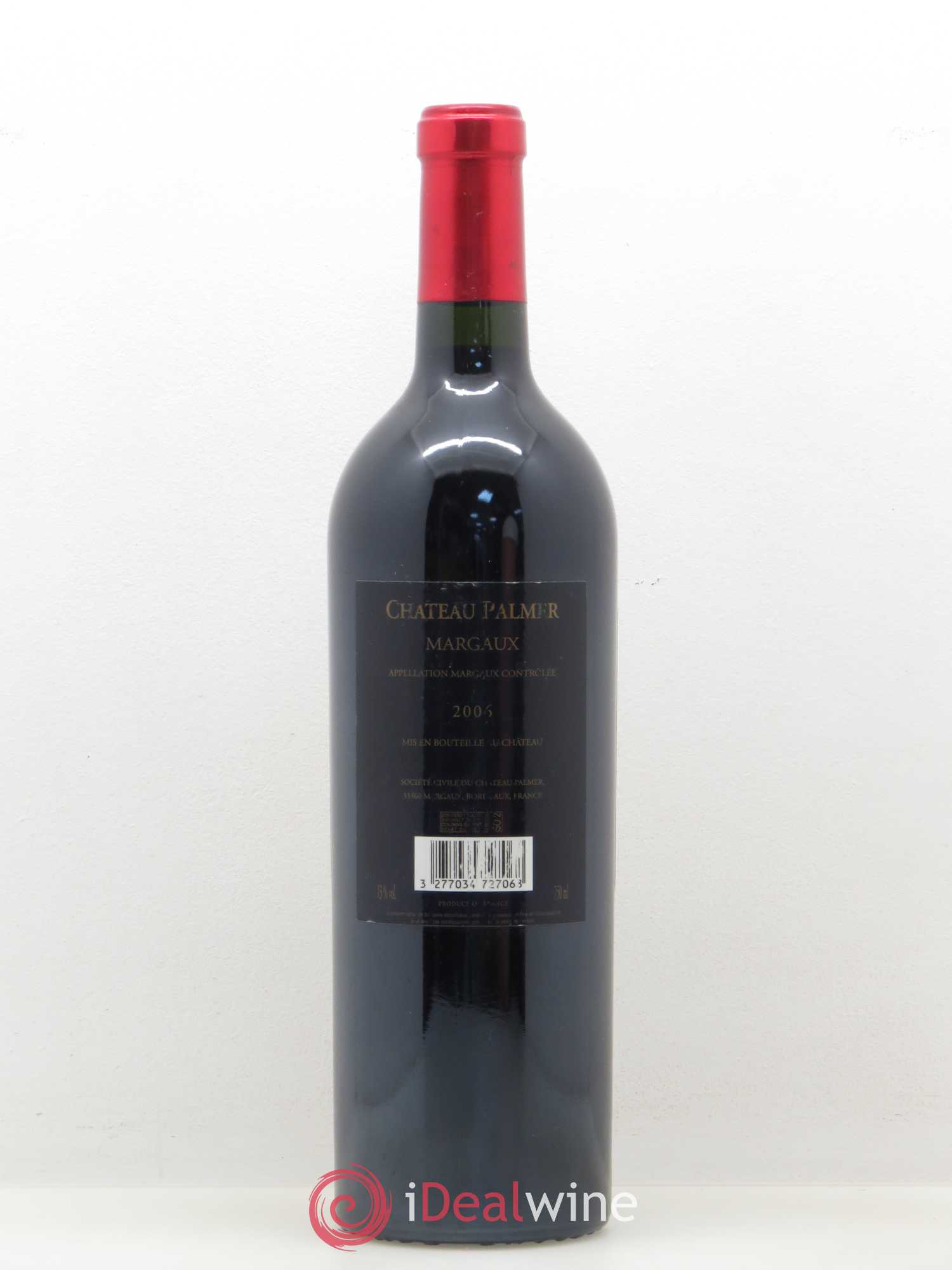Château Palmer 3ème Grand Cru Classé 2006 - Lot de 1 bouteille - 1