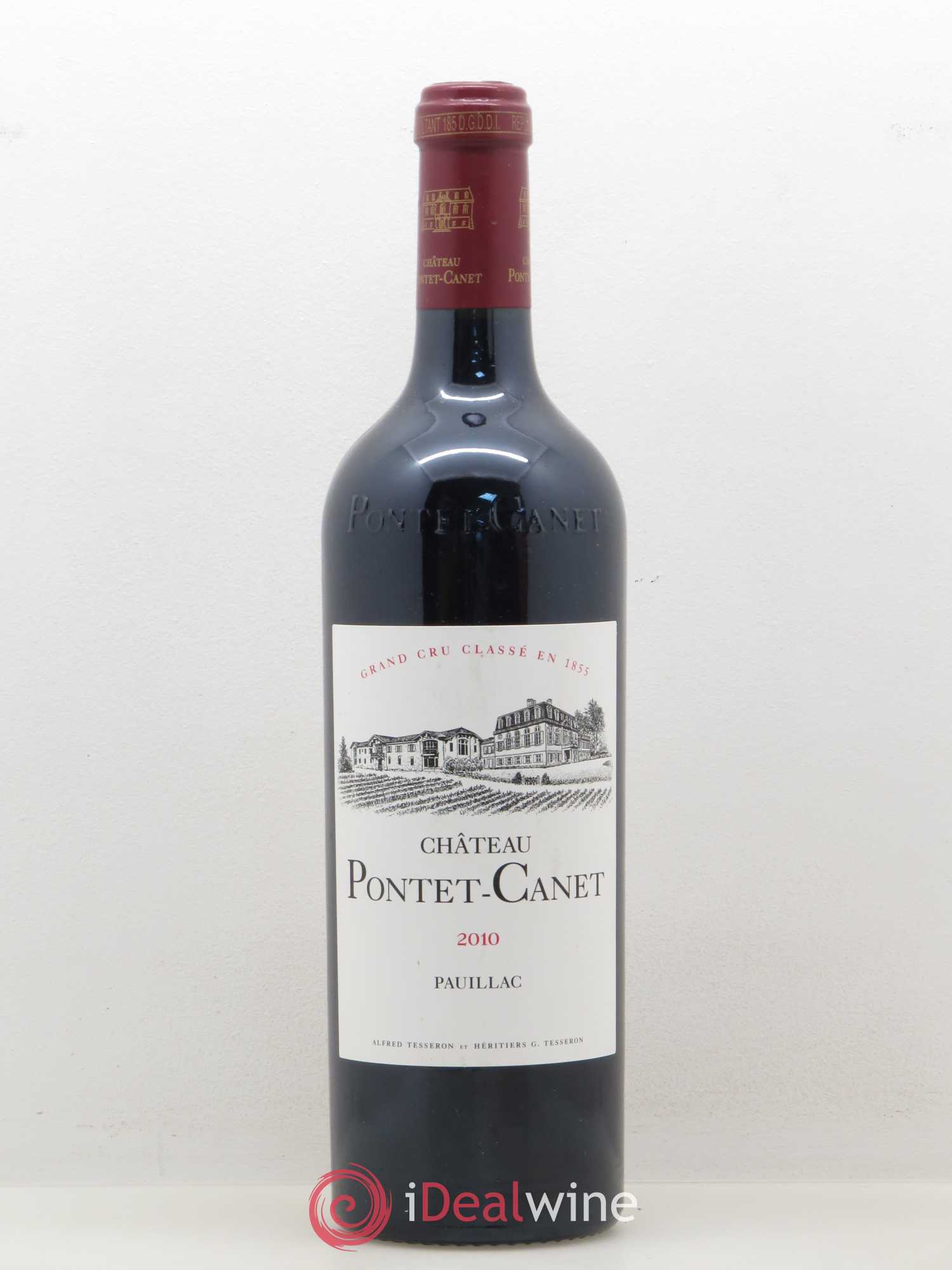 Château Pontet Canet 5ème Grand Cru Classé 2010 - Lot de 1 bouteille - 0