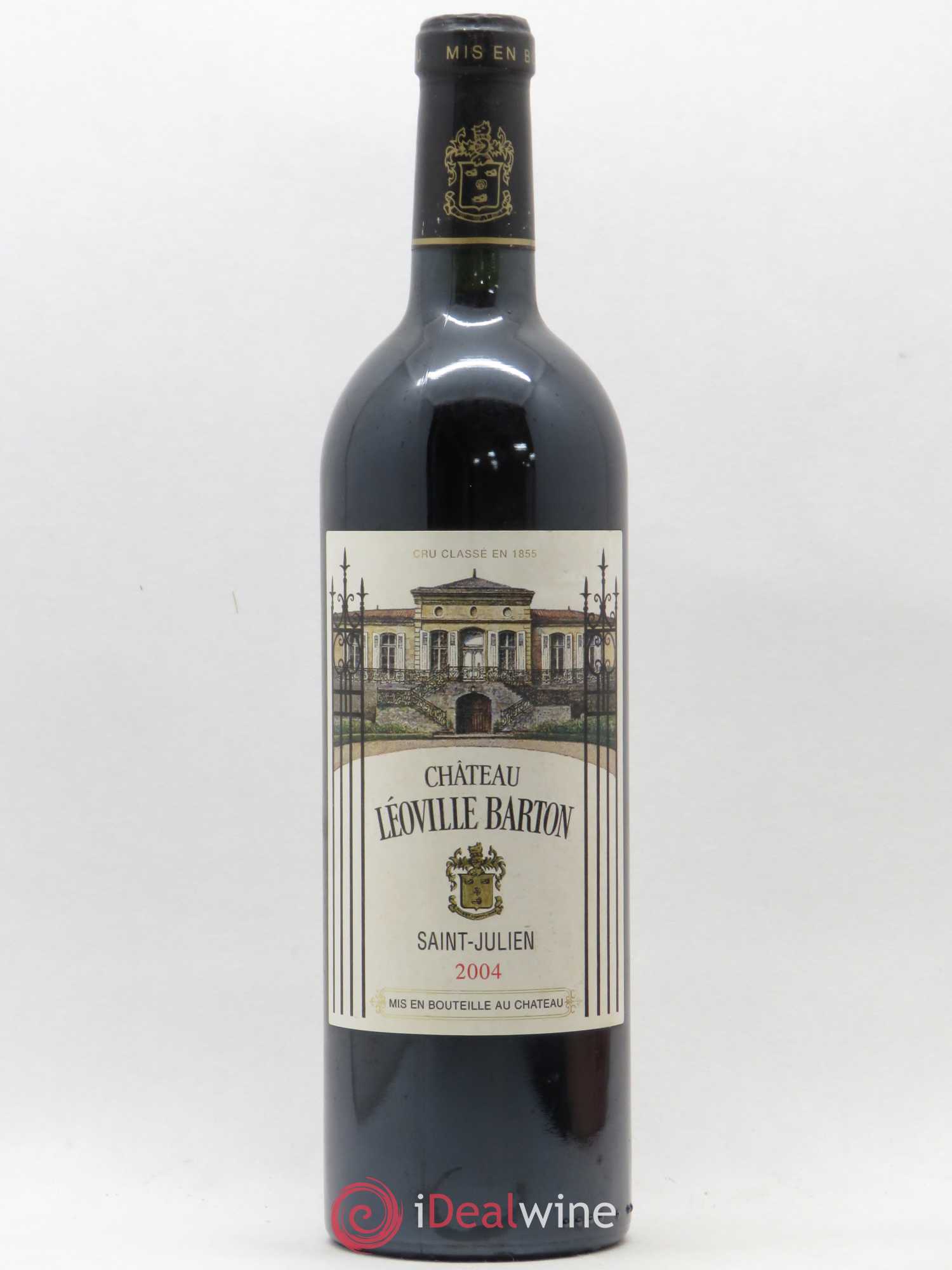 Château Léoville Barton 2ème Grand Cru Classé 2004 - Lot de 1 bouteille - 0