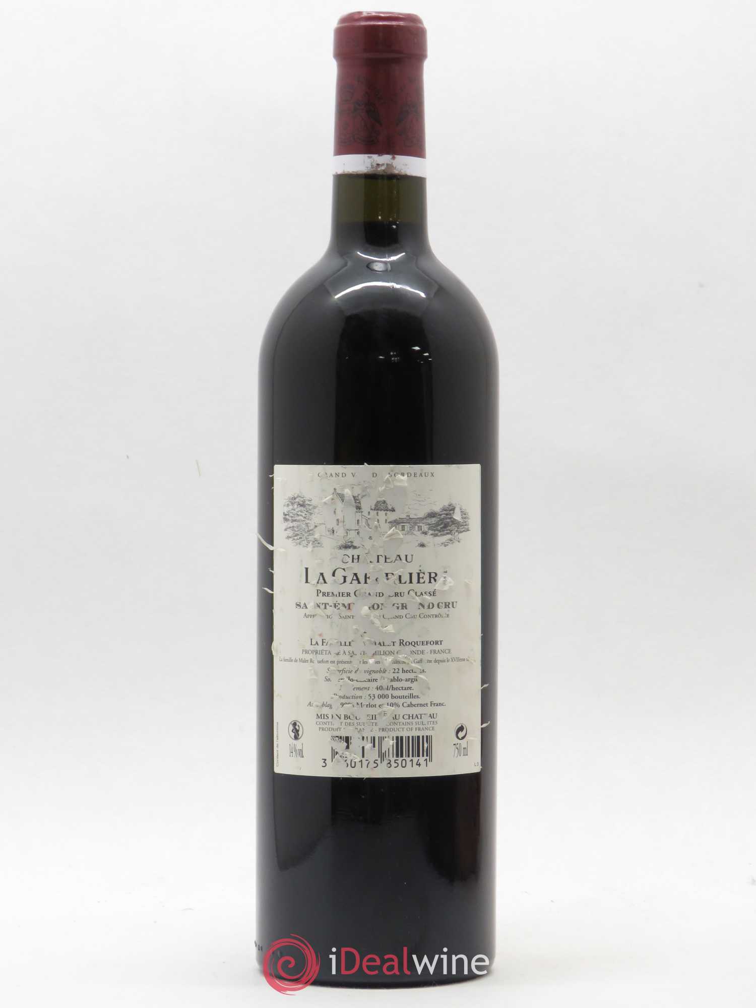 Château la Gaffelière 1er Grand Cru Classé B 2008 - Lot de 1 bouteille - 1