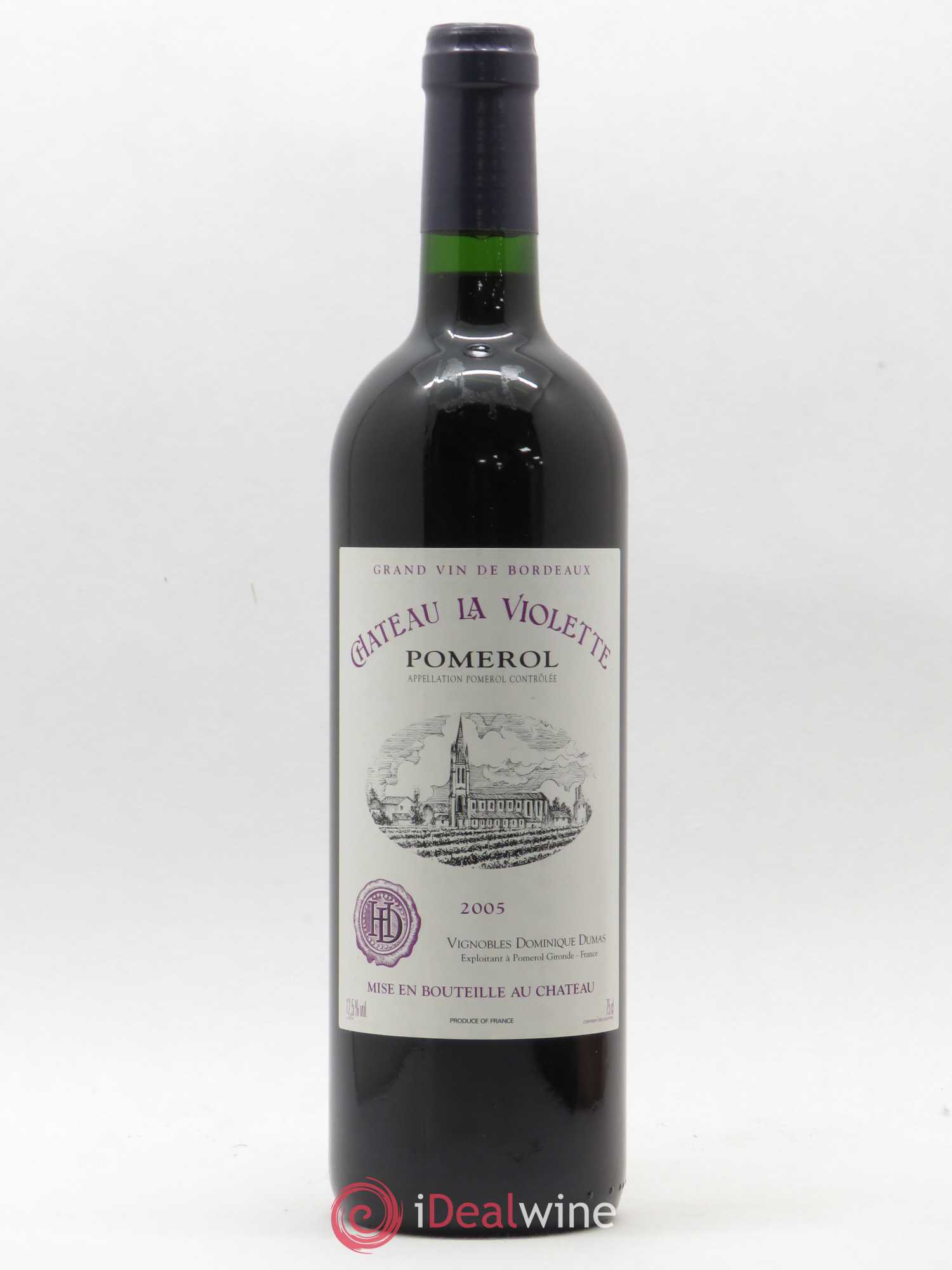Château la Violette 2005 - Lot de 1 bouteille - 0