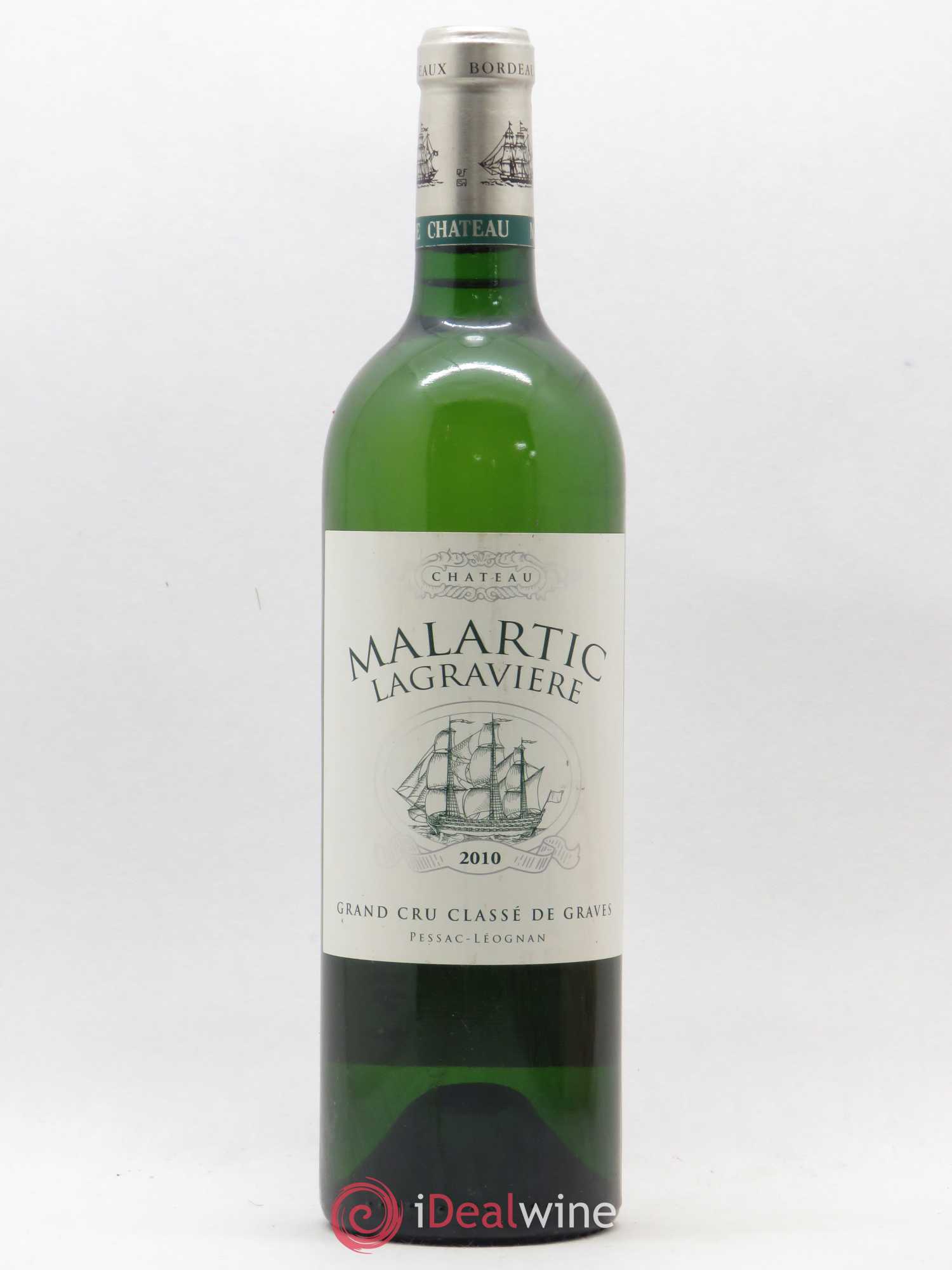 Château Malartic-Lagravière Cru Classé de Graves 2010 - Lot de 1 bouteille - 0