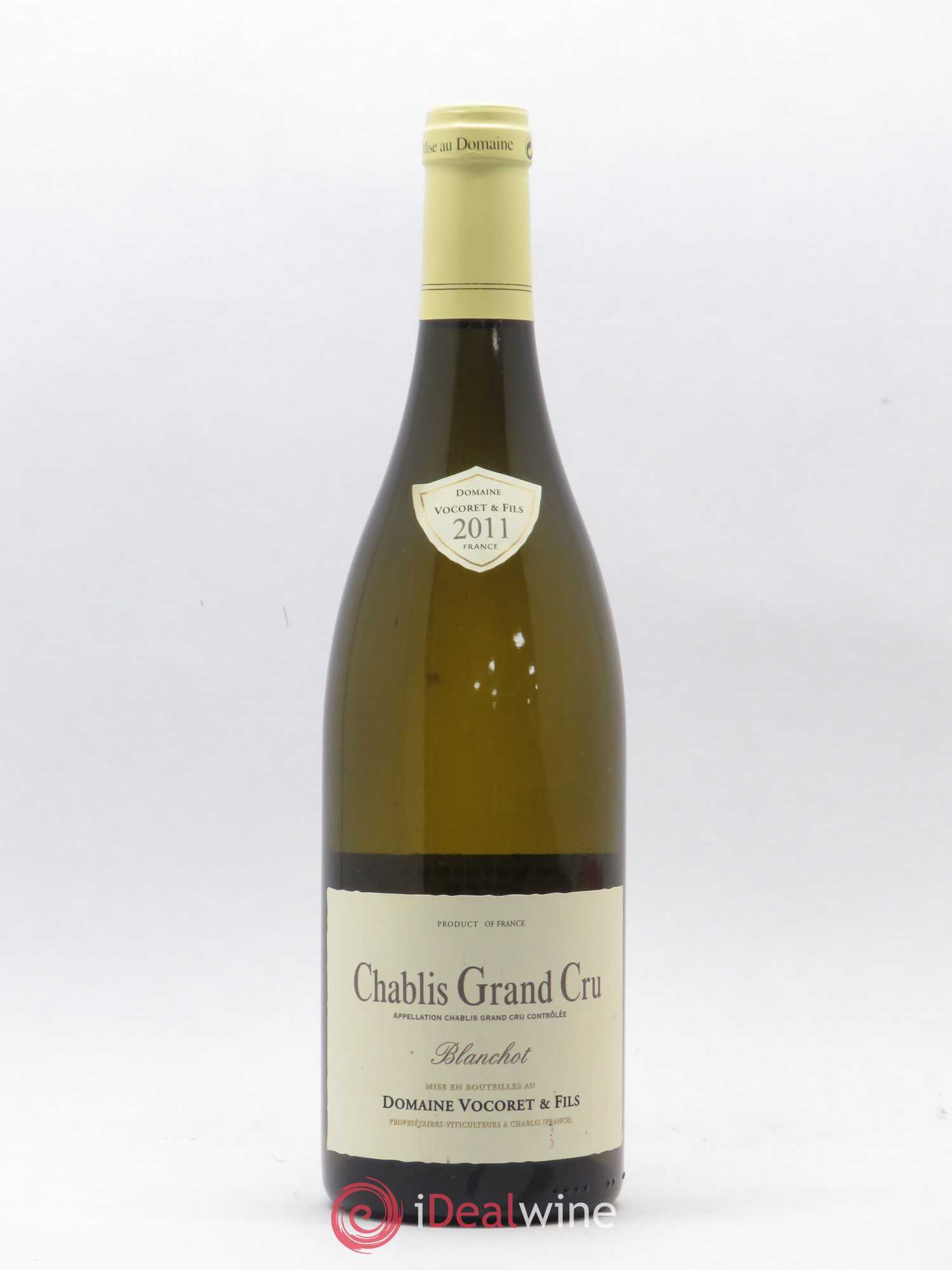 Chablis Grand Cru Blanchot Vocoret 2011 - Posten von 1 Flasche - 0