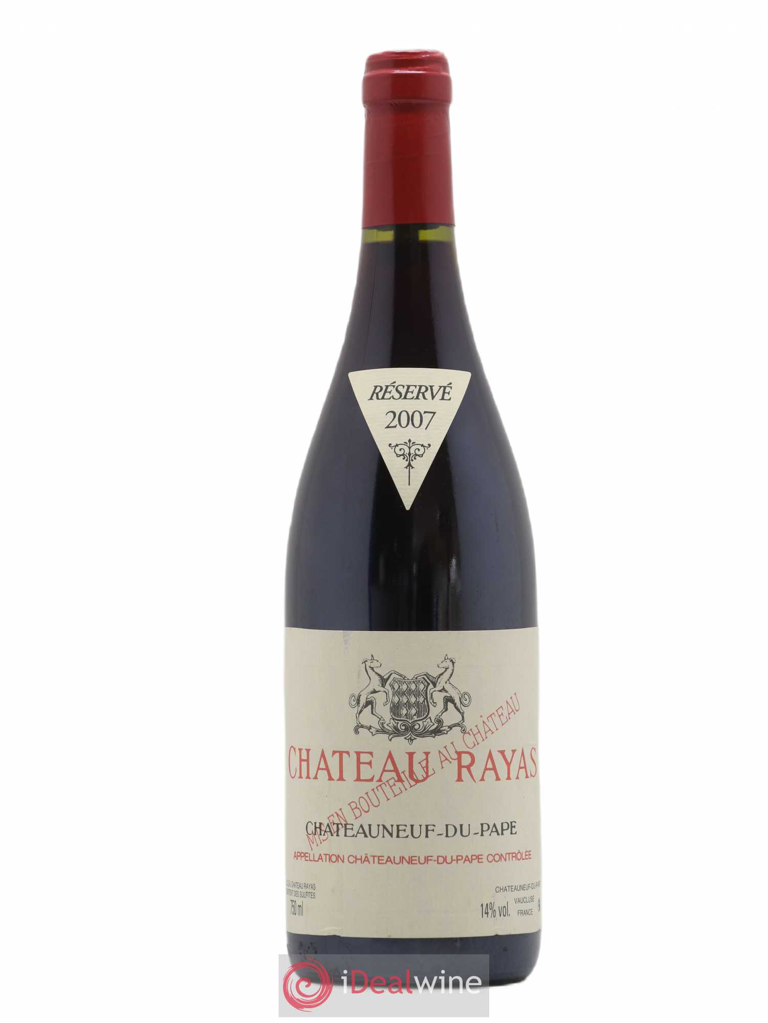 Châteauneuf-du-Pape Château Rayas Emmanuel Reynaud 2007 - Lot de 1 bouteille - 0