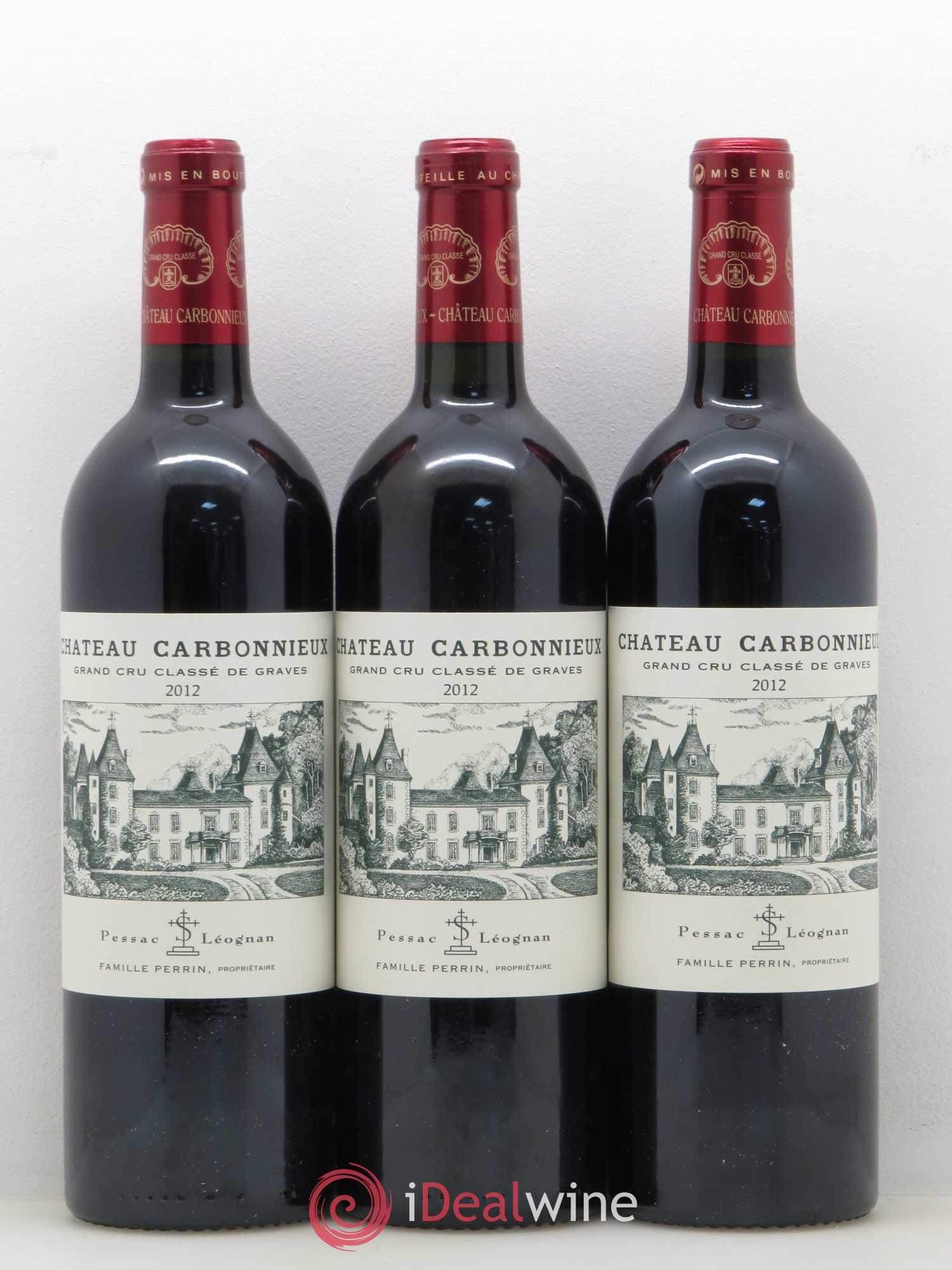 Château Carbonnieux Cru Classé de Graves 2012 - Lot de 6 bouteilles - 2