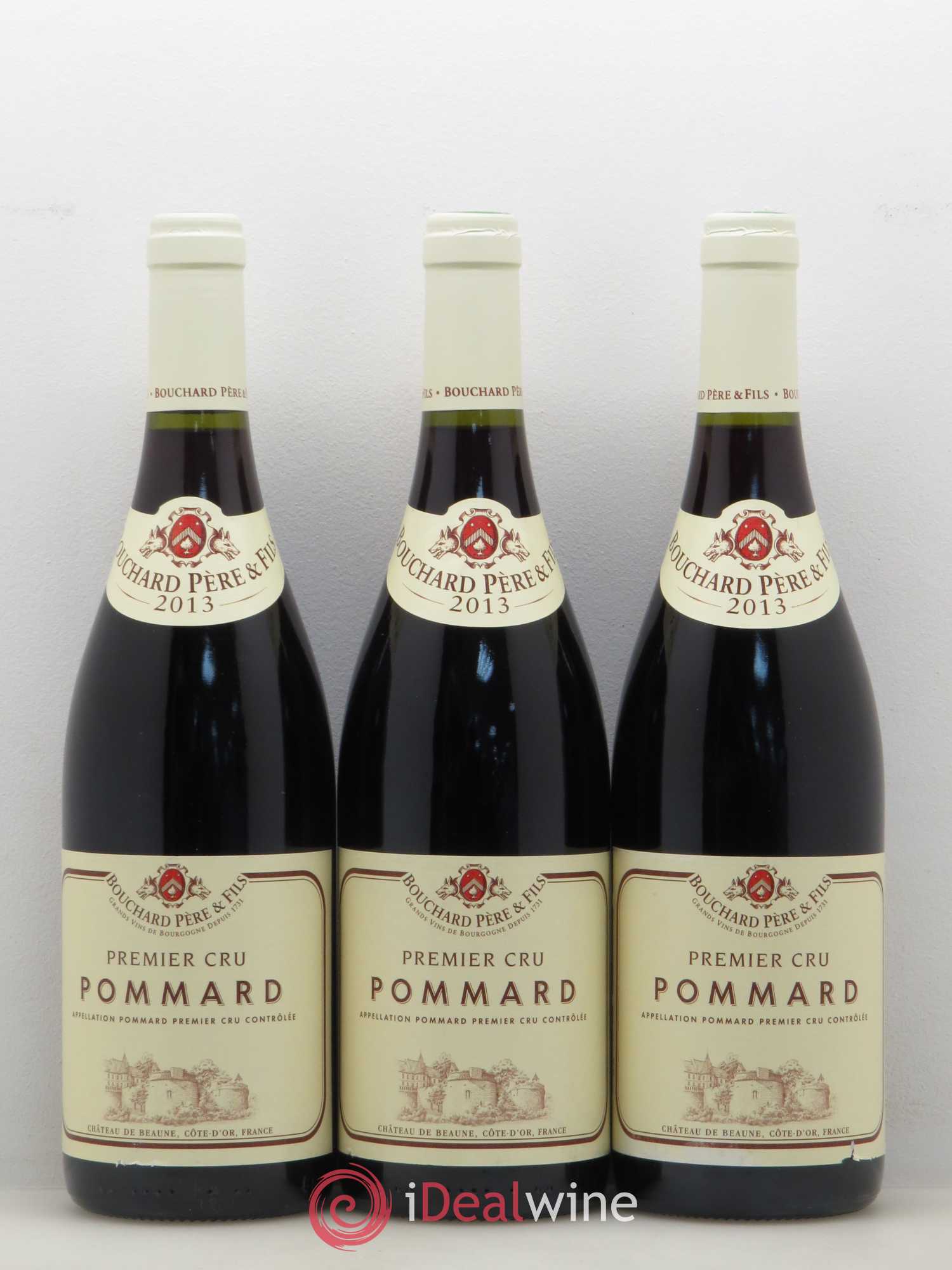 Pommard 1er Cru Bouchard Père & Fils 2013 - Lot de 3 bouteilles - 0