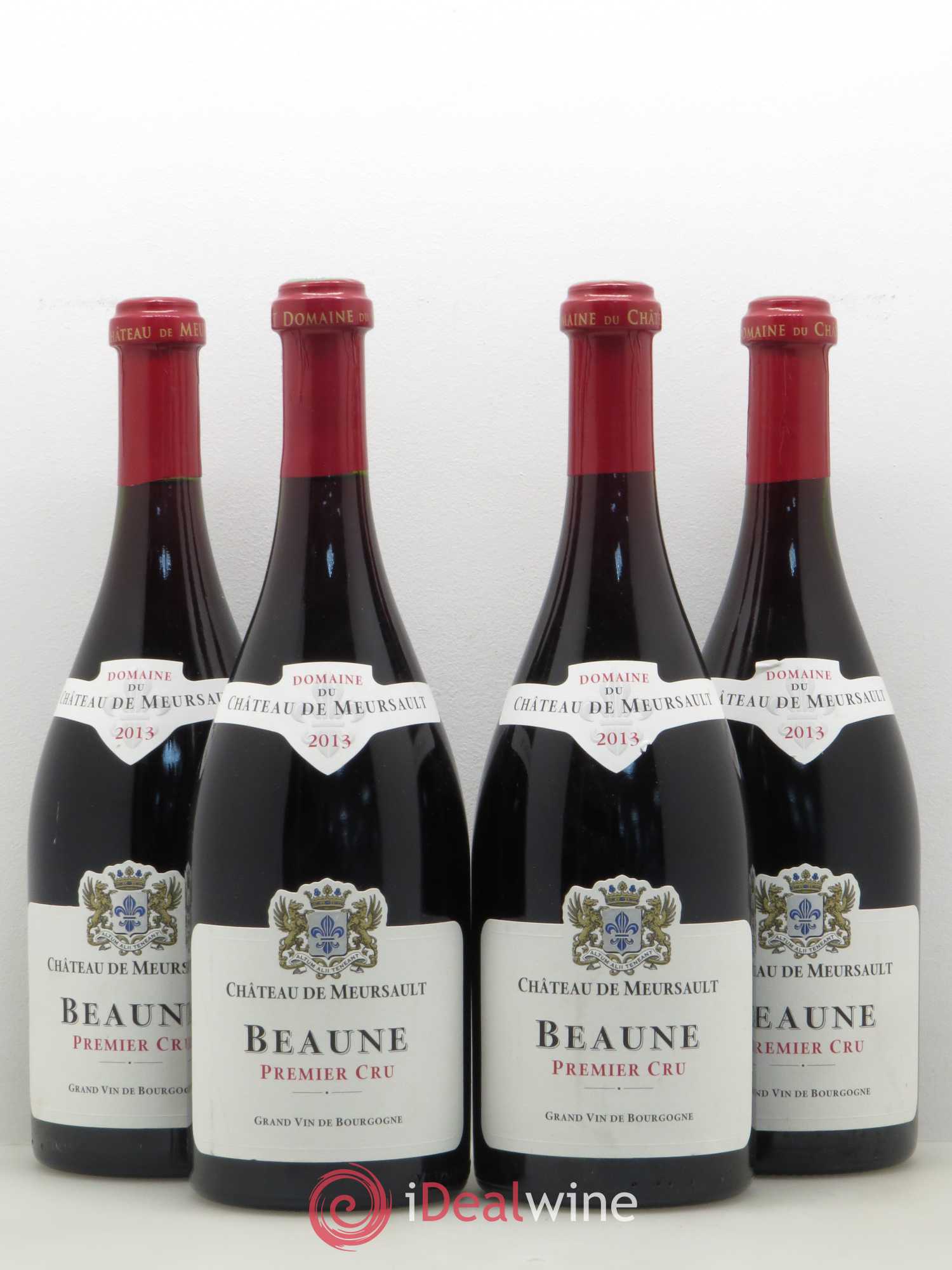 Beaune 1er Cru Château de Meursault 2013 - Lot de 4 bouteilles - 0